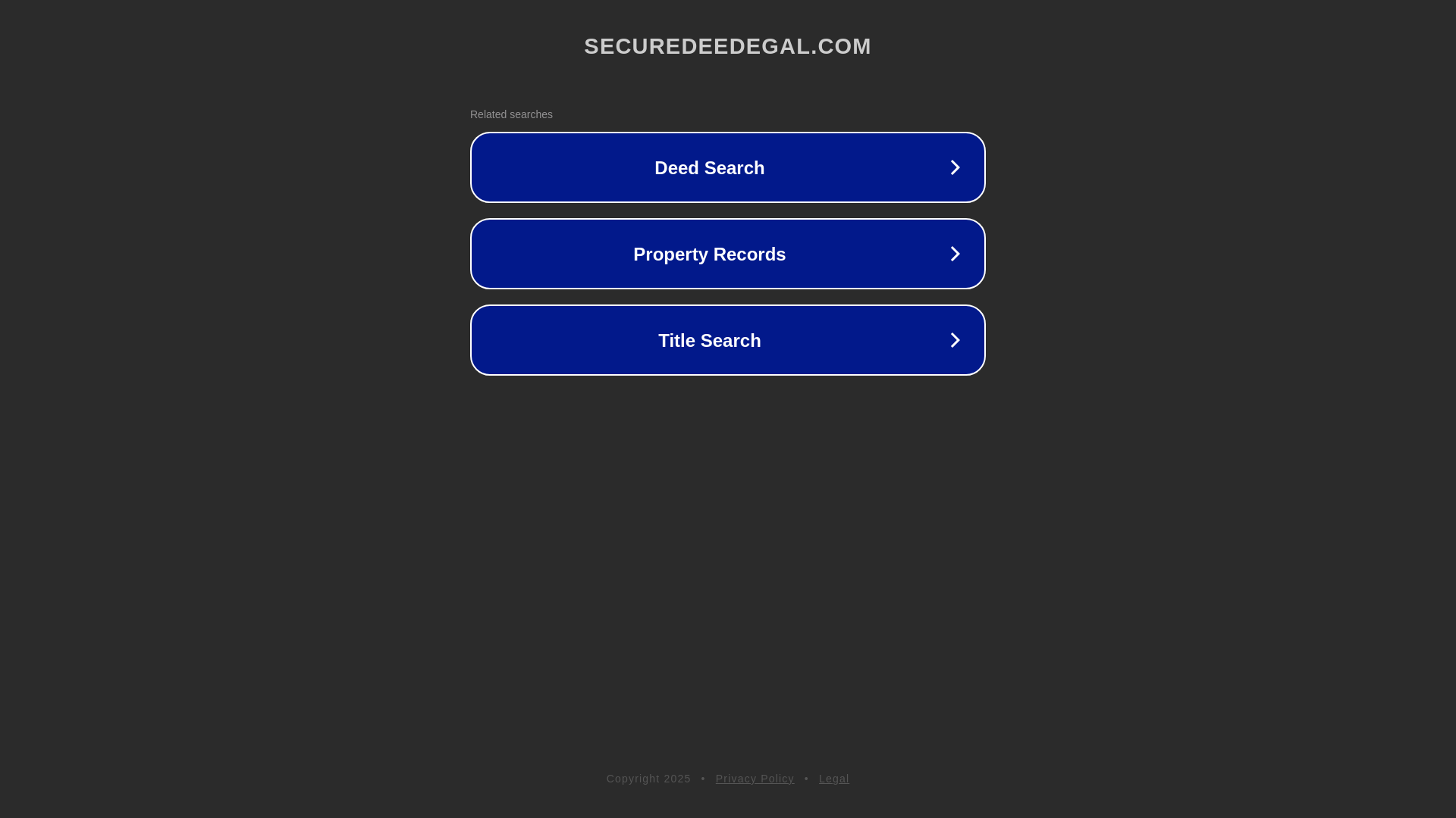 website screenshot of https://securedeedegal.com/