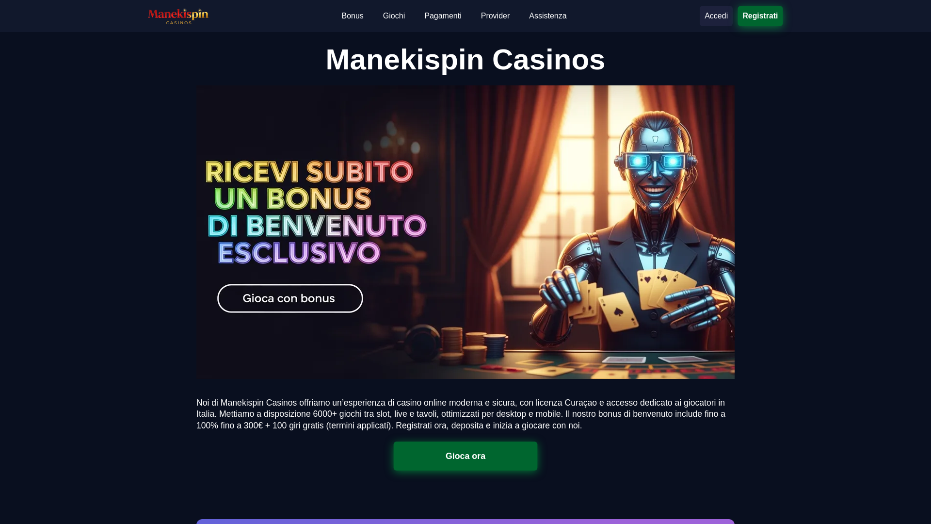 website screenshot of https://manekispincasinos-it-32784.pages.dev/