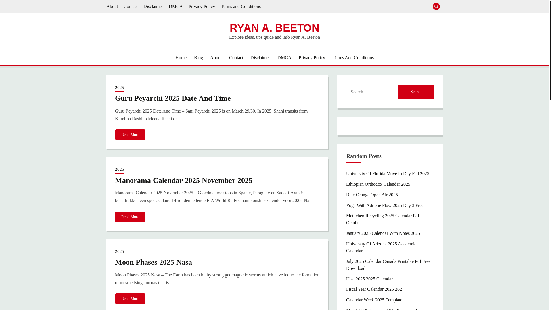 website screenshot of https://ryanabeeton.pages.dev/