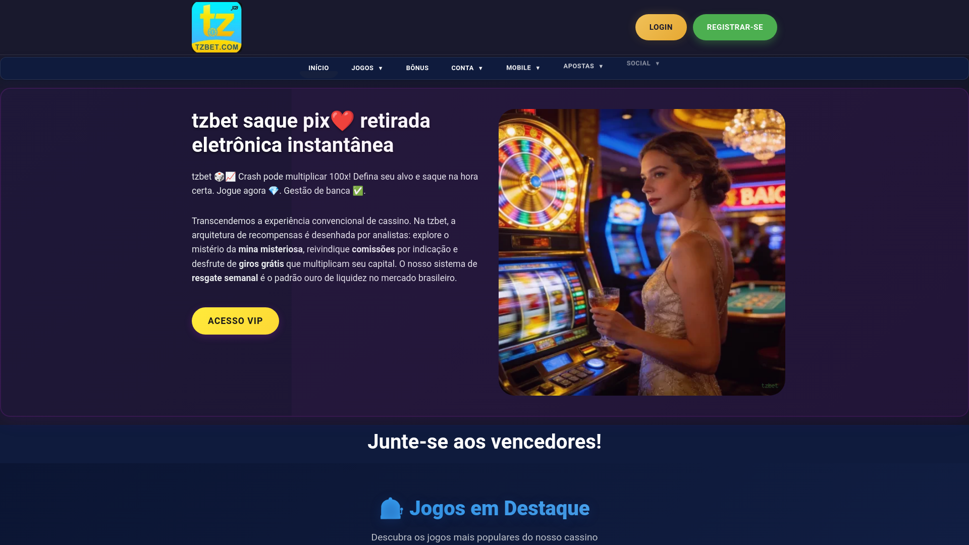 website screenshot of https://tzbetsl.com/