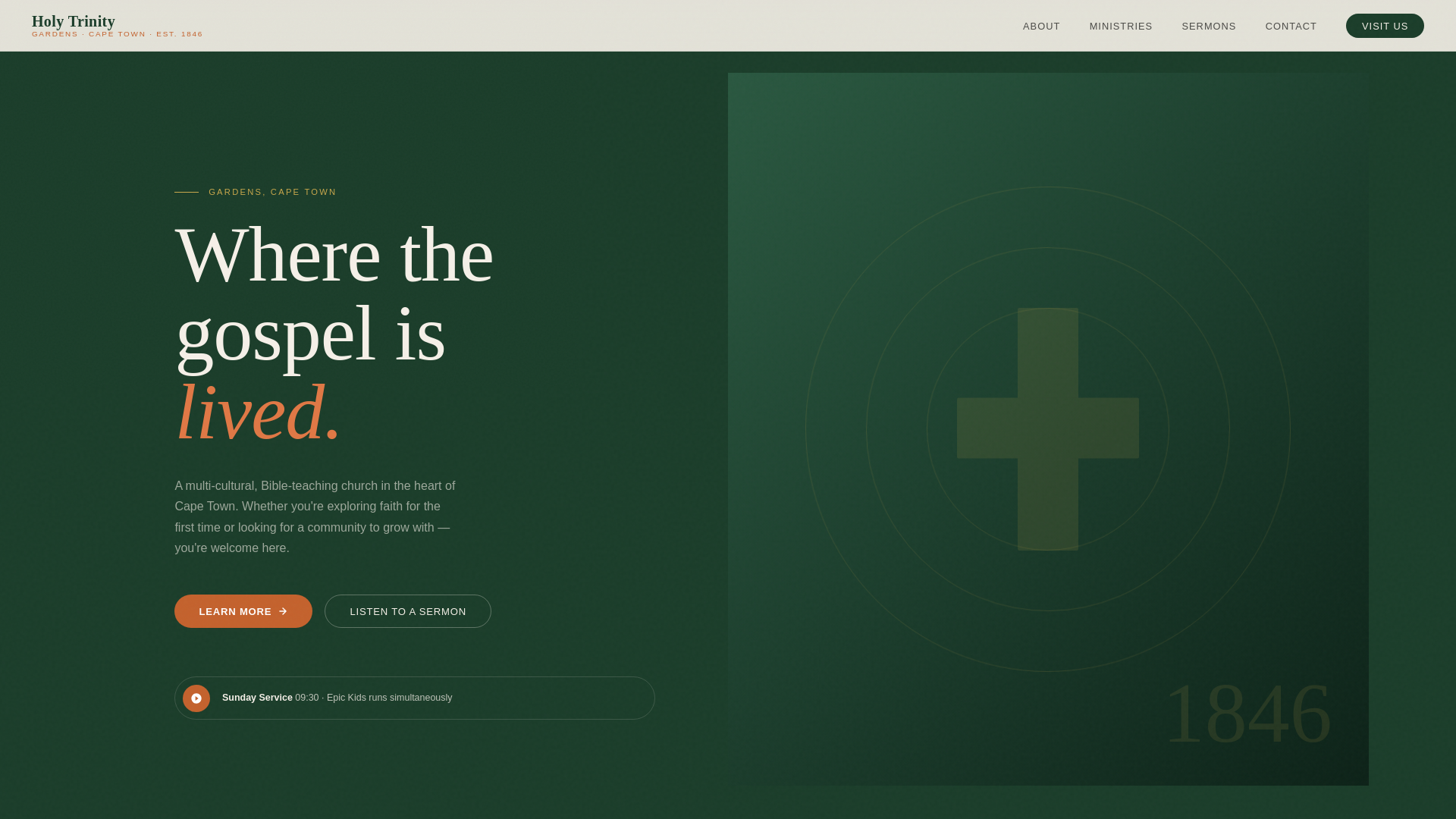 website screenshot of https://htc-redesign-version-one.pages.dev/