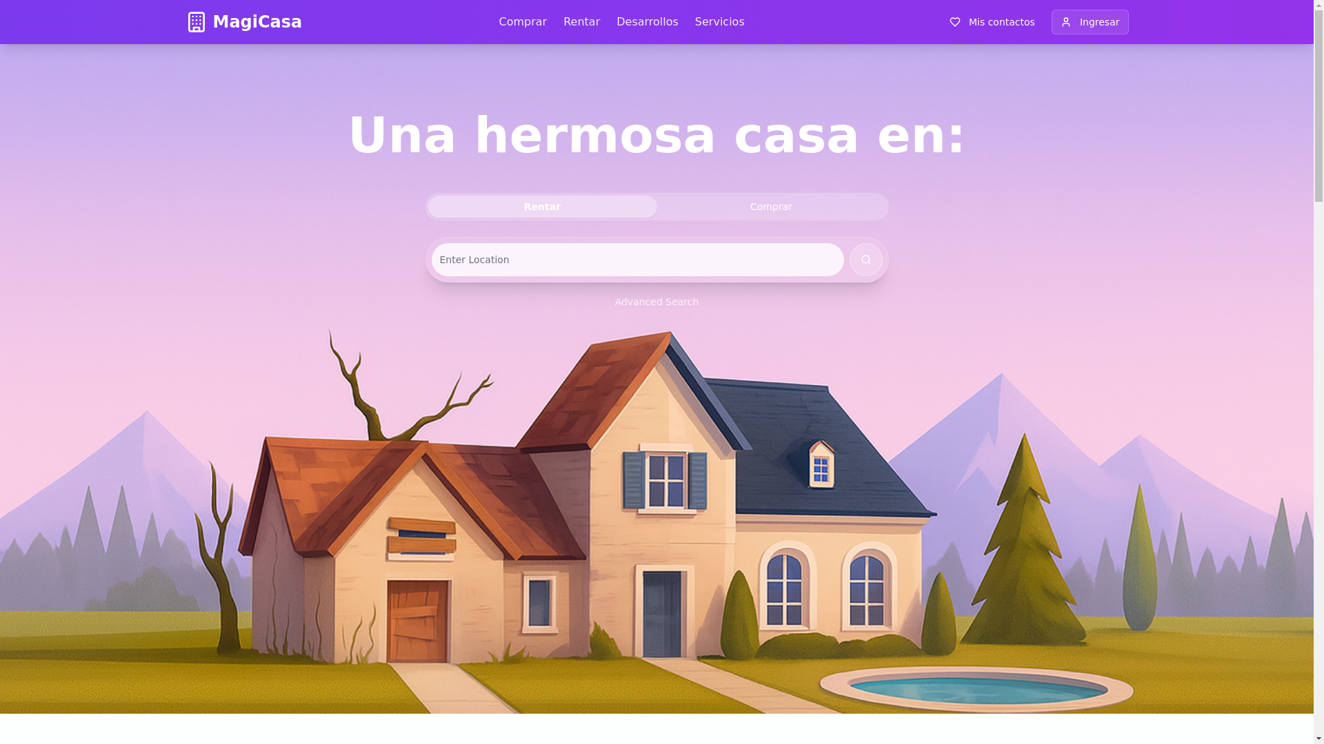 website screenshot of https://encasate.com/