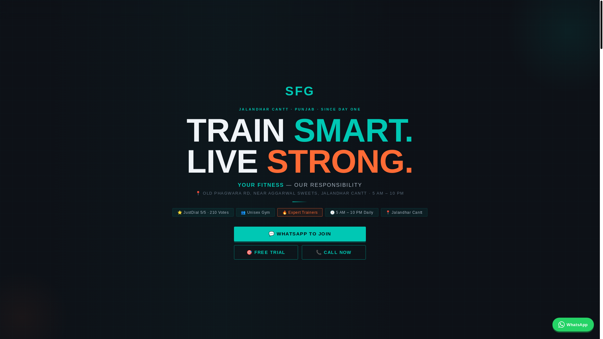 website screenshot of https://smartfitnessguru.com/