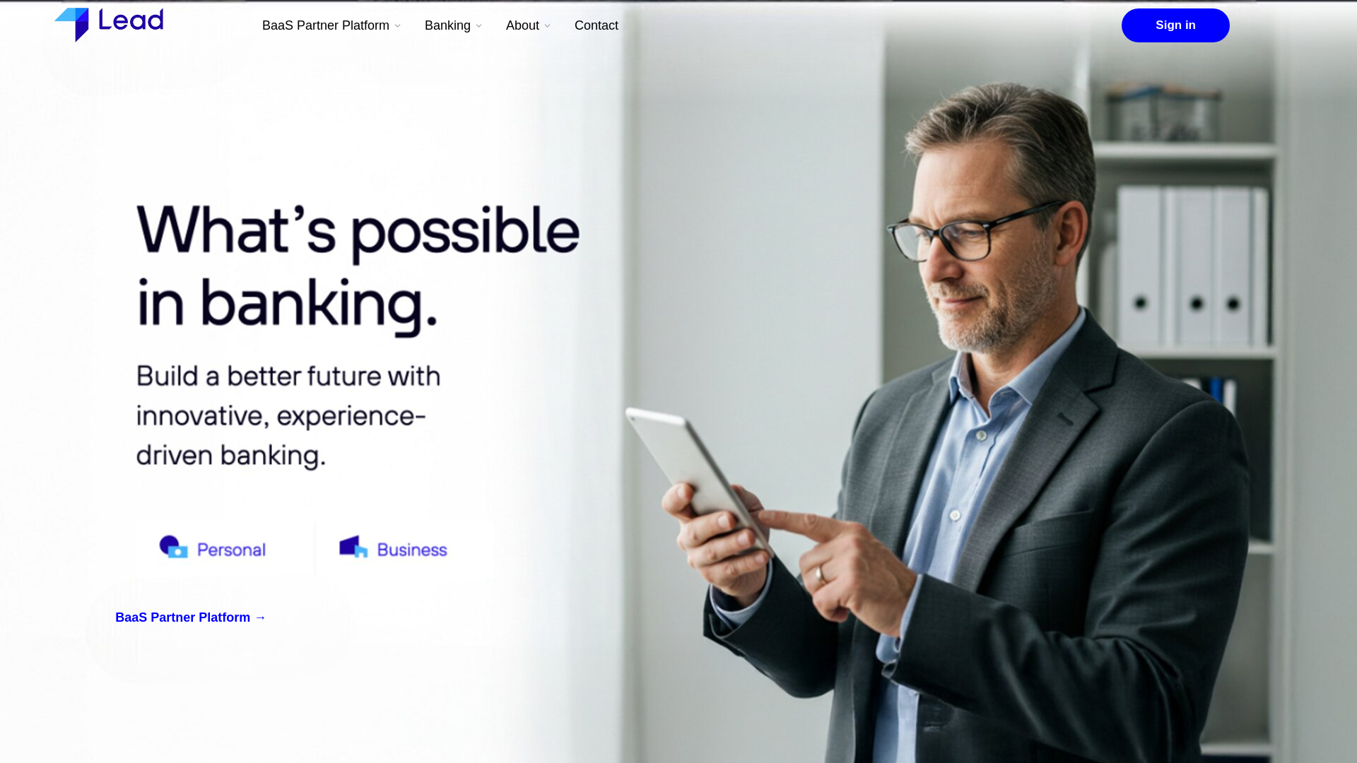 website screenshot of https://leadsavings-online.com/