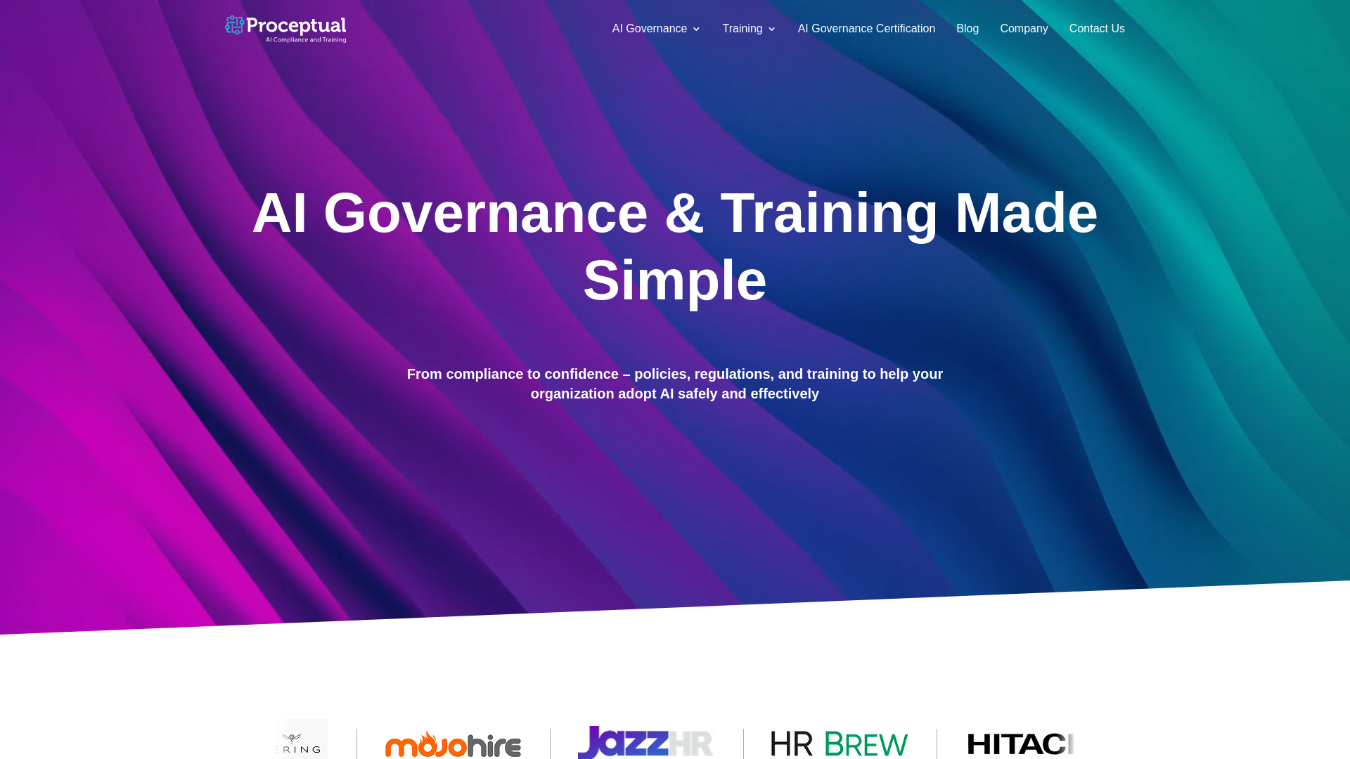 website screenshot of https://smartproceptual.com/