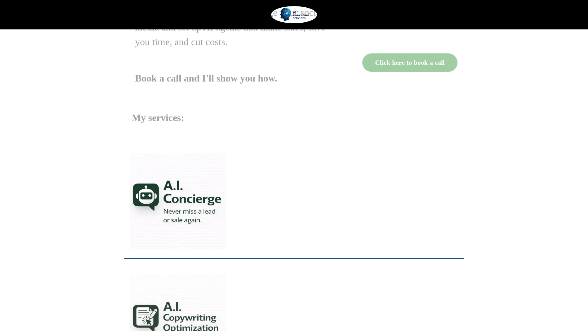 website screenshot of https://implementaihub.com