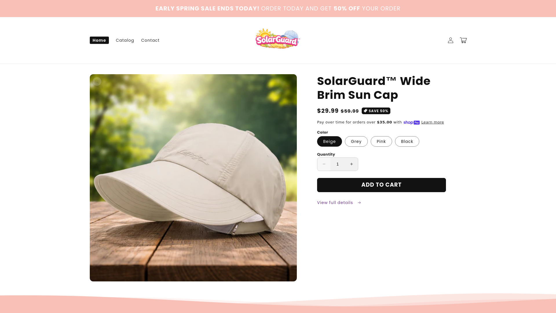 website screenshot of https://solarguardofficial.com/