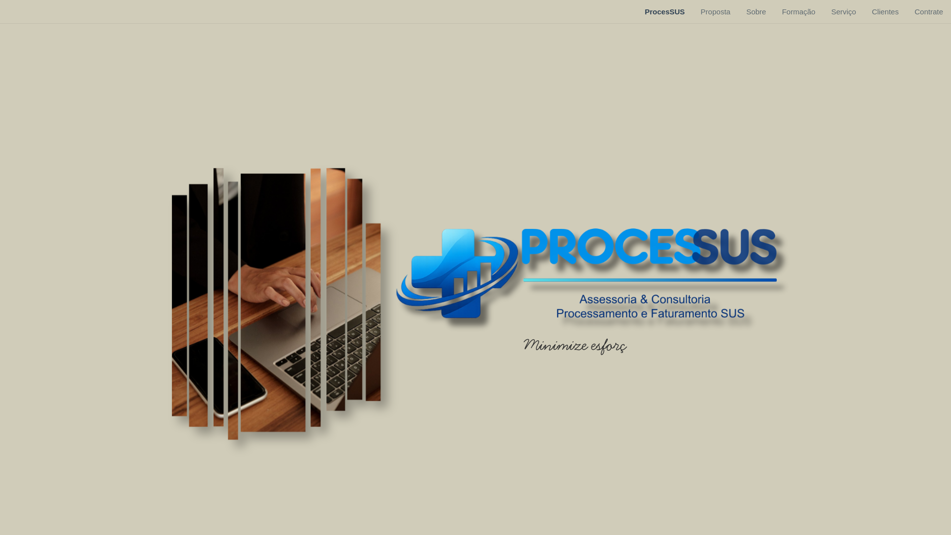 website screenshot of https://processus.top