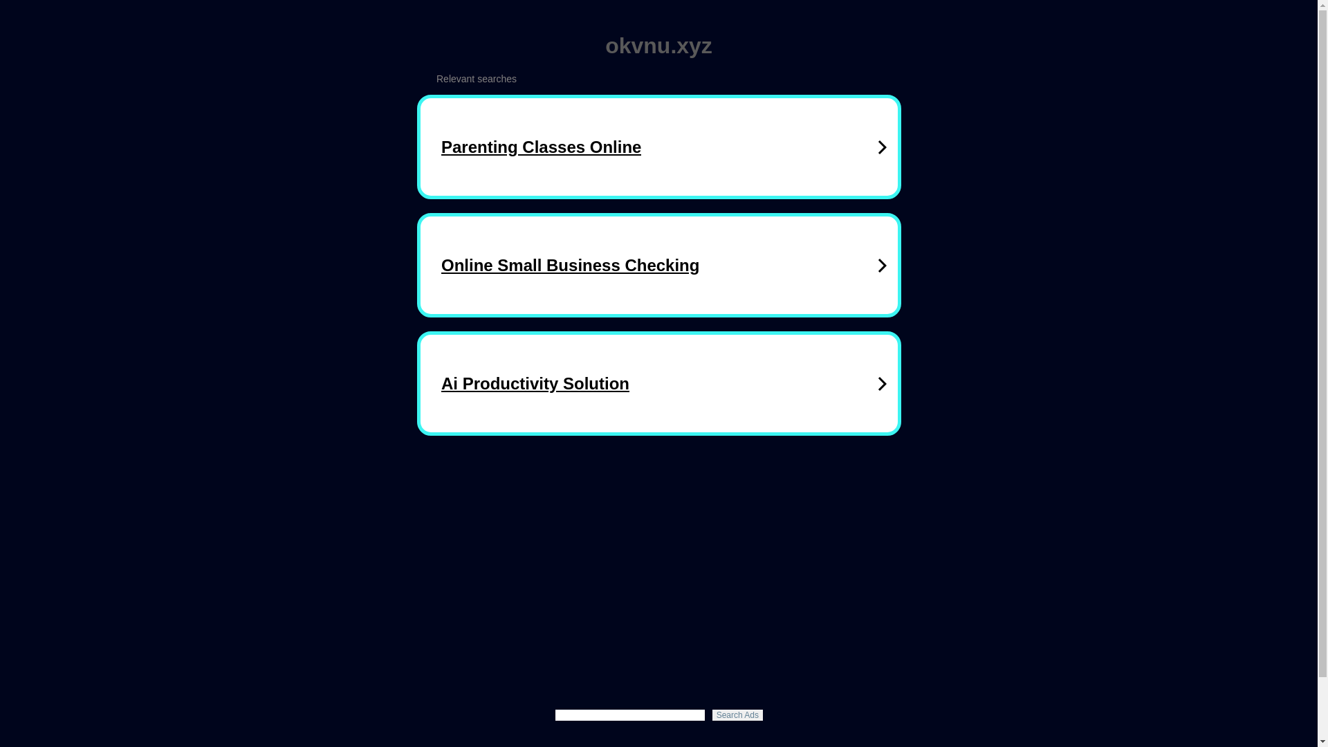 website screenshot of https://okvnu.xyz/