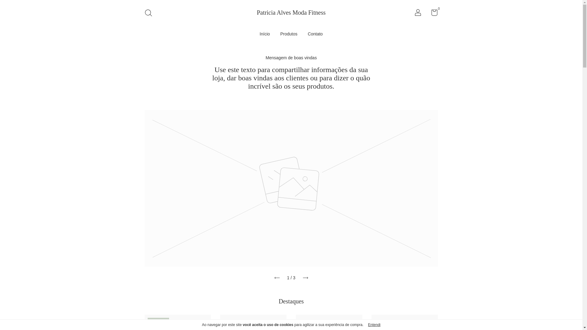 website screenshot of https://patriciaalvesmodafitnes.com.br/