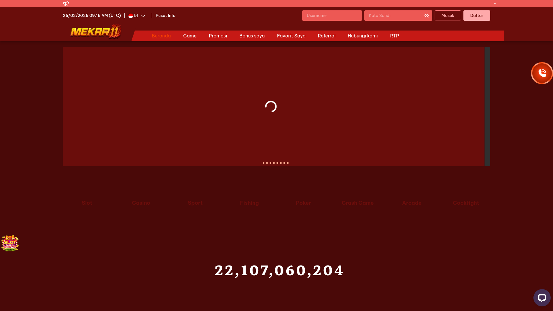 website screenshot of https://mekar11loh-com.pages.dev/