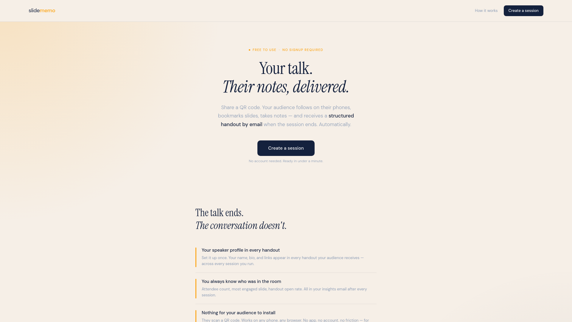 website screenshot of https://slidemo.app/