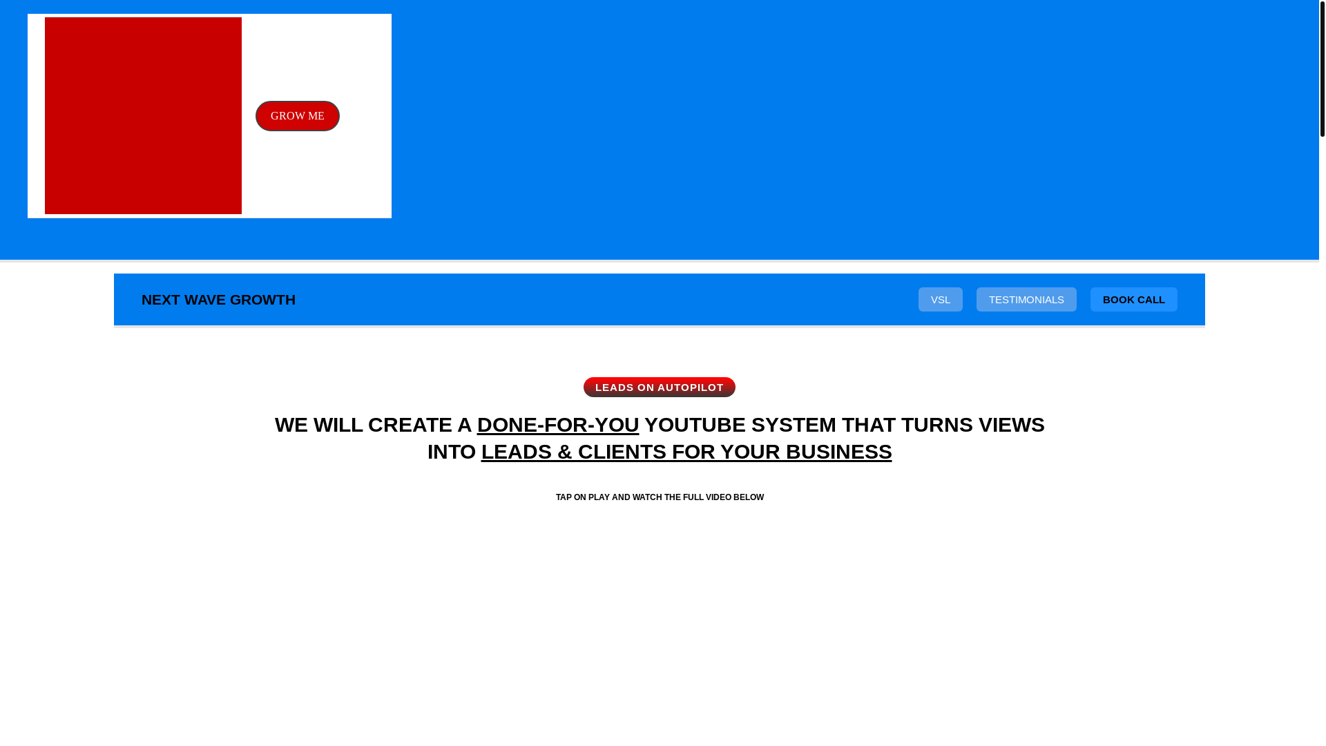 website screenshot of https://nextwovegrowth.com/