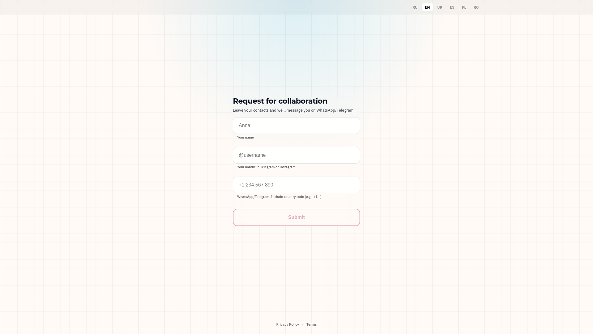 website screenshot of https://castprism.com/