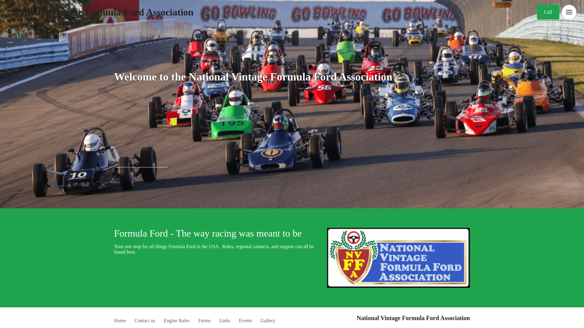 website screenshot of https://nvffausa.com/