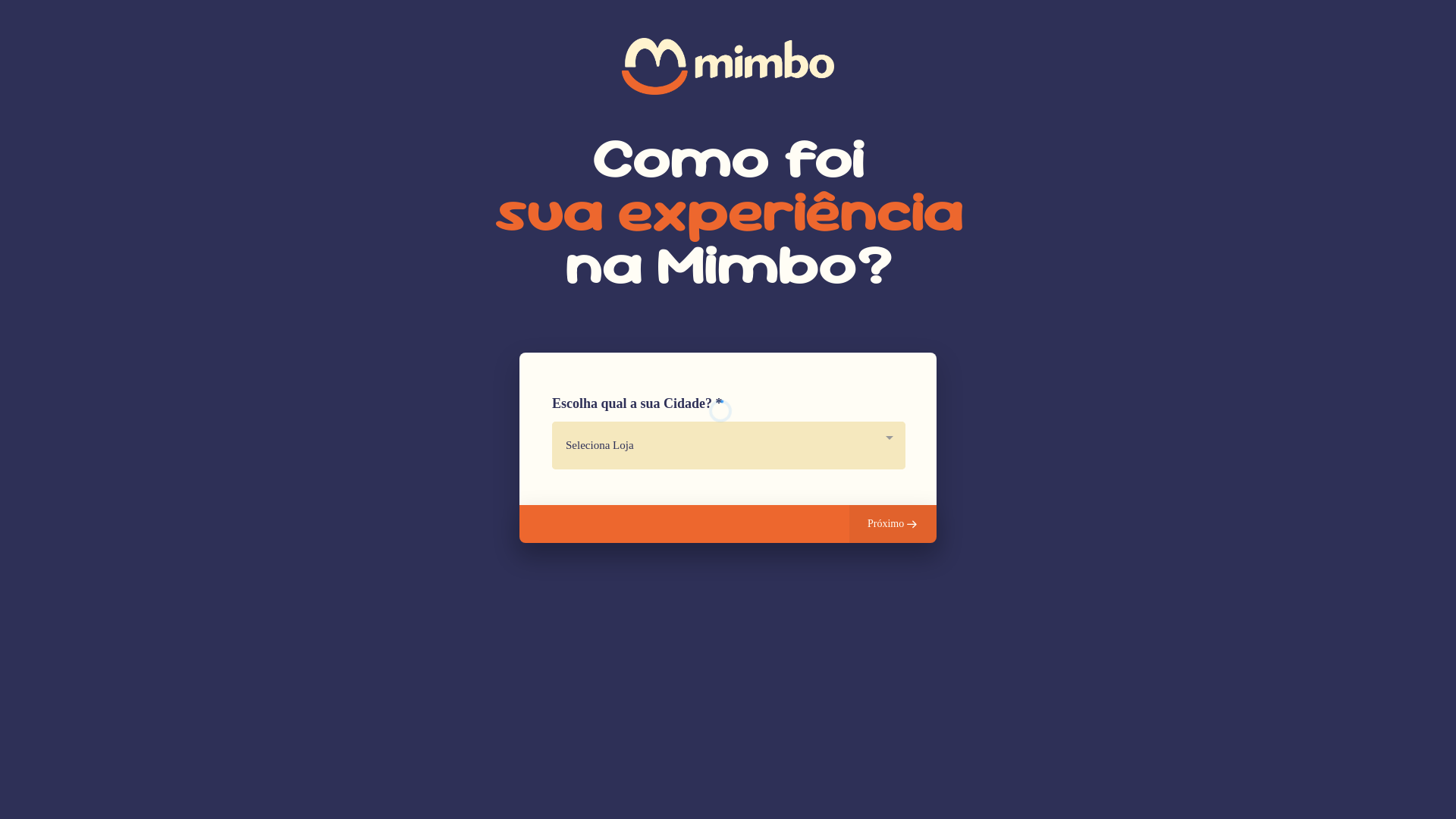 website screenshot of https://mimboacai.com.br/