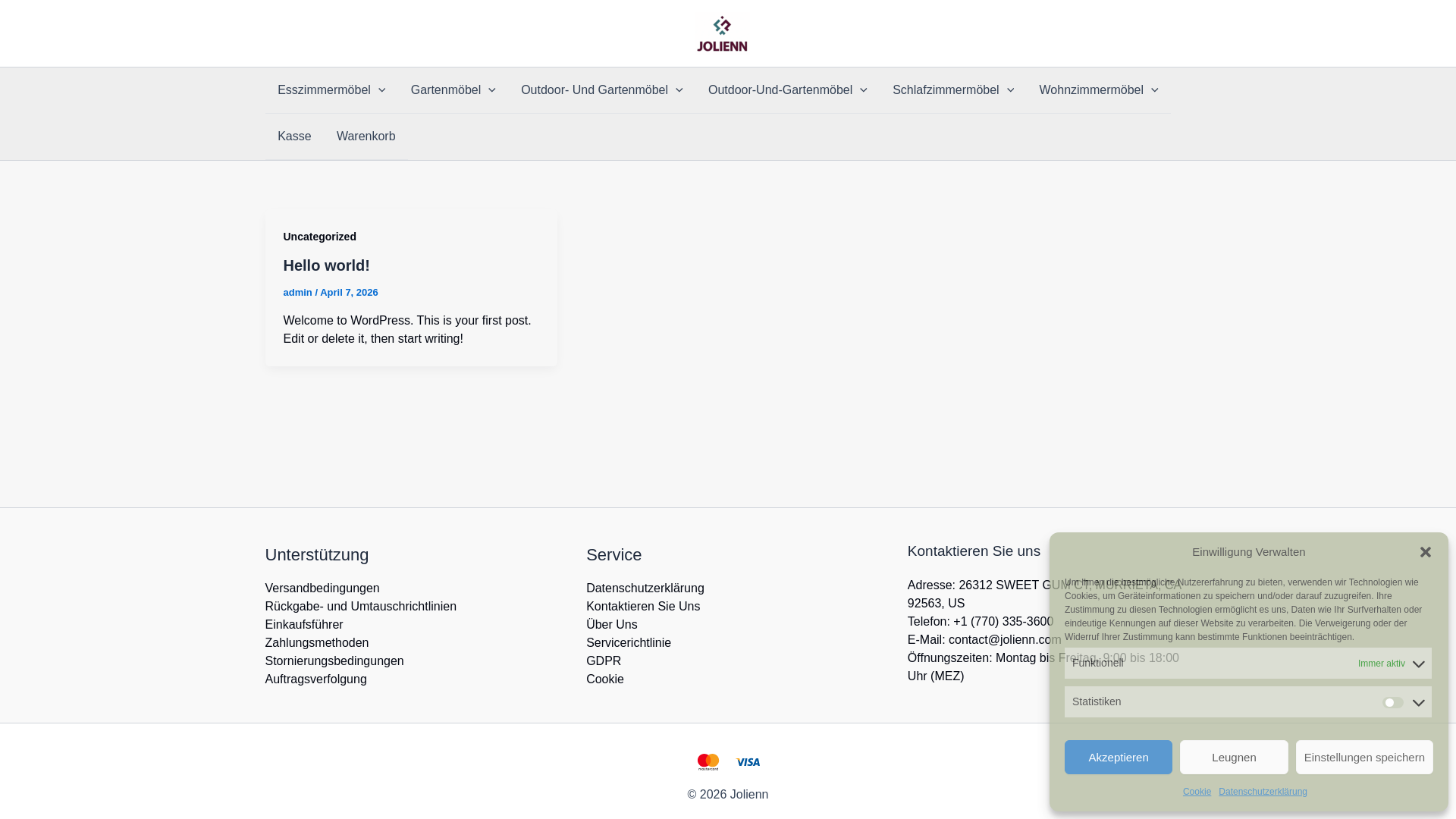 website screenshot of https://jolienn.com/