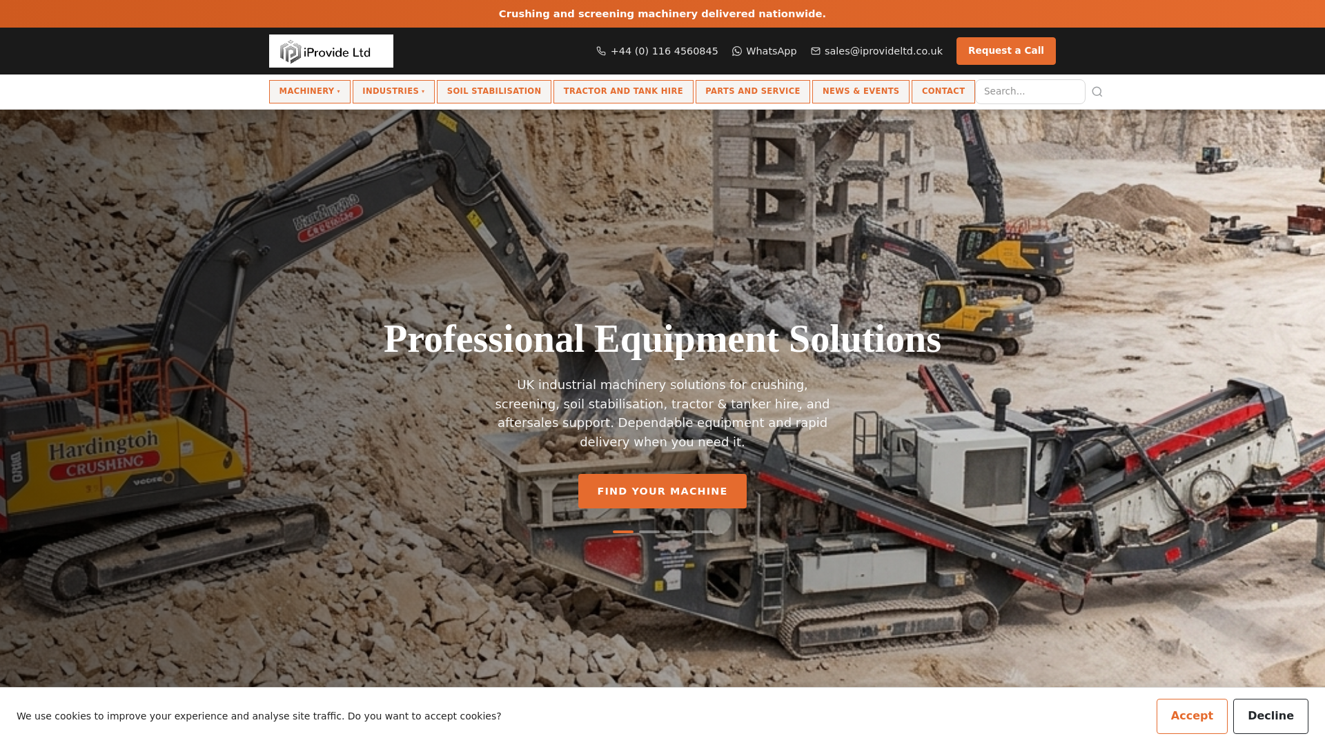 website screenshot of https://iprovide.pages.dev/