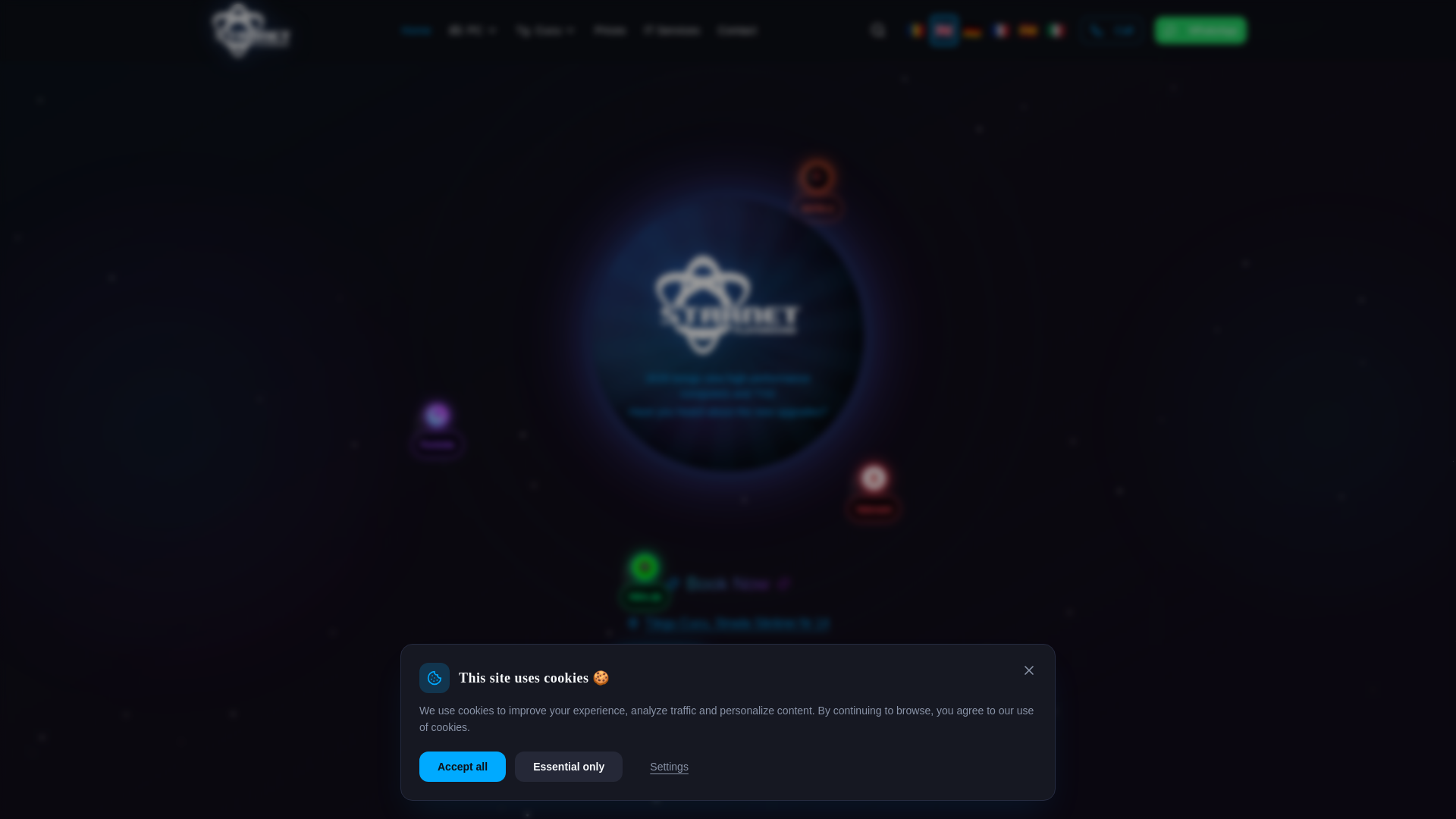 website screenshot of https://stnet-ro.pages.dev/