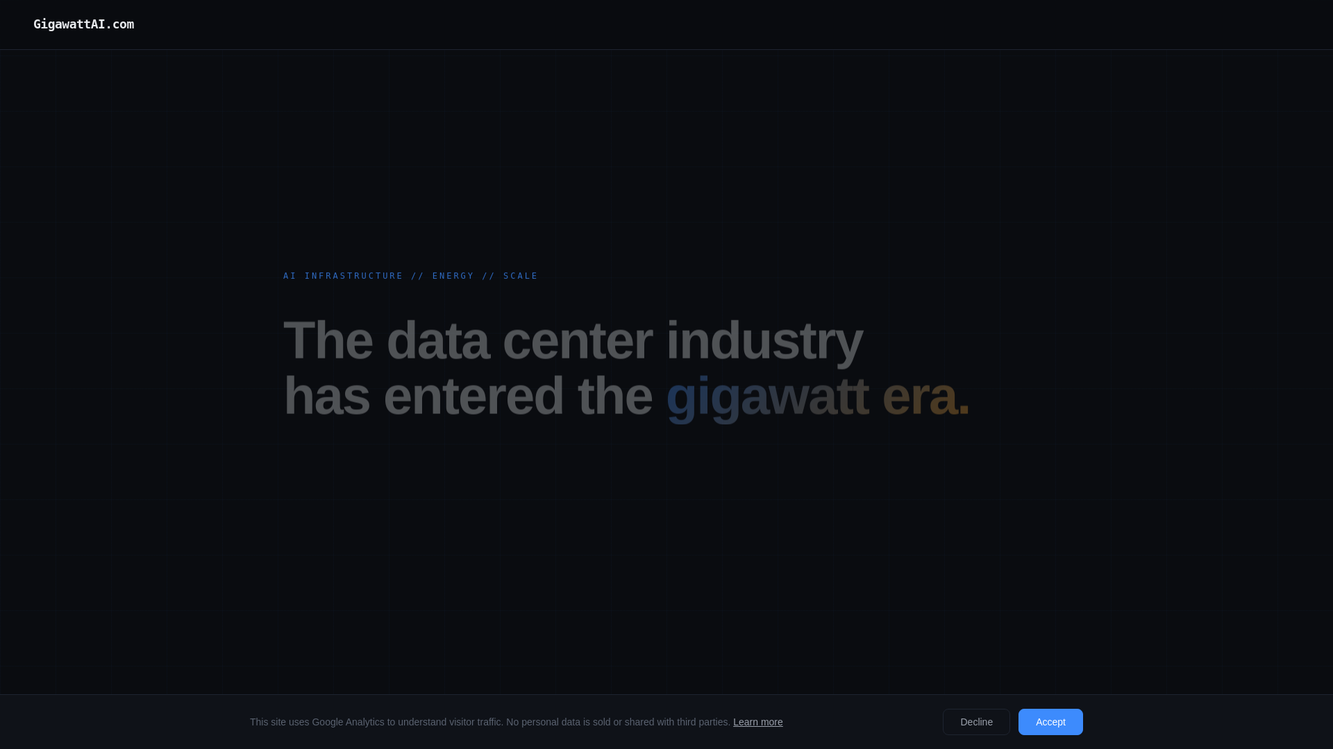website screenshot of https://gigawattai-com.pages.dev/