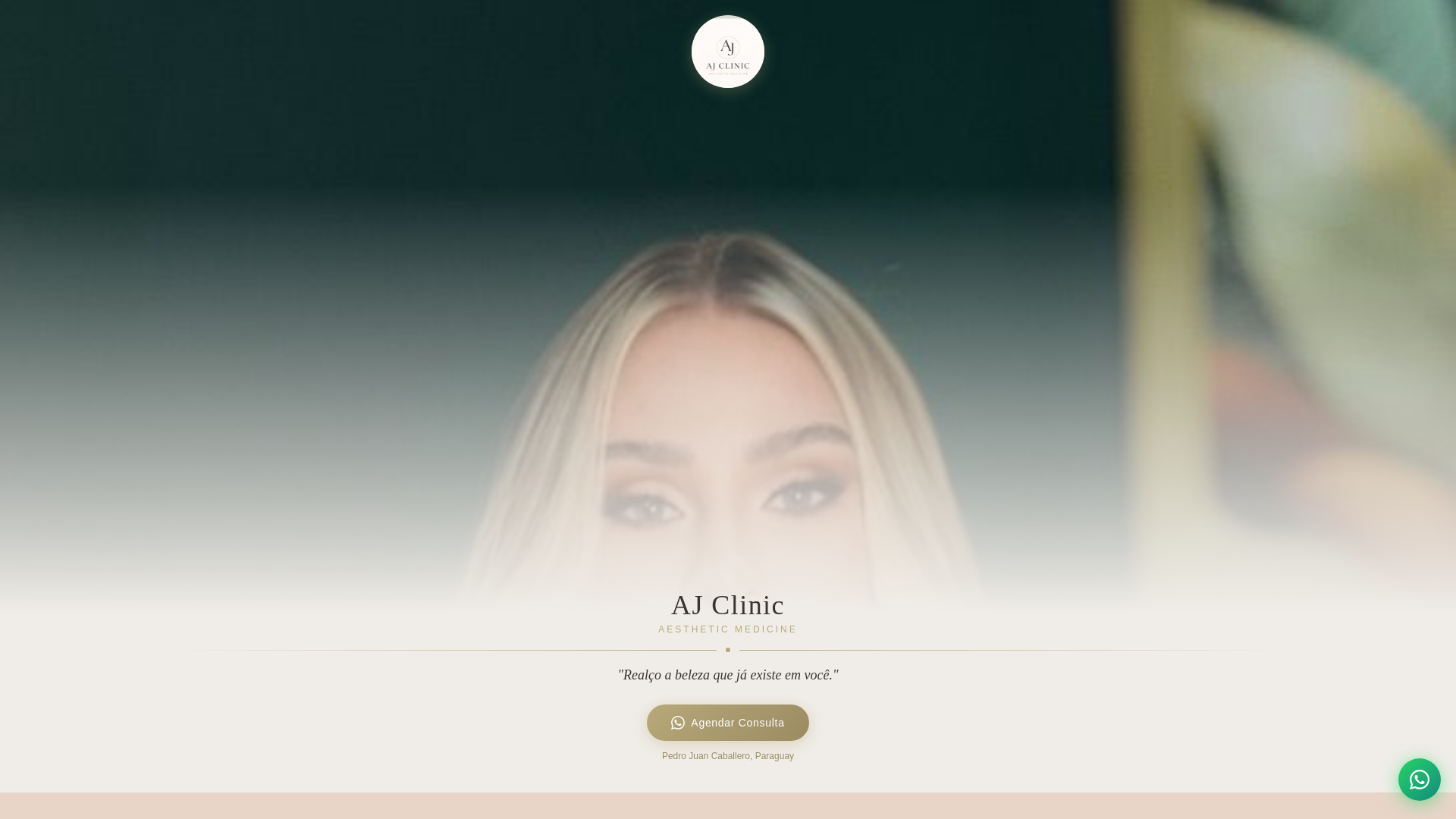 website screenshot of https://ajclinicbio.blog/
