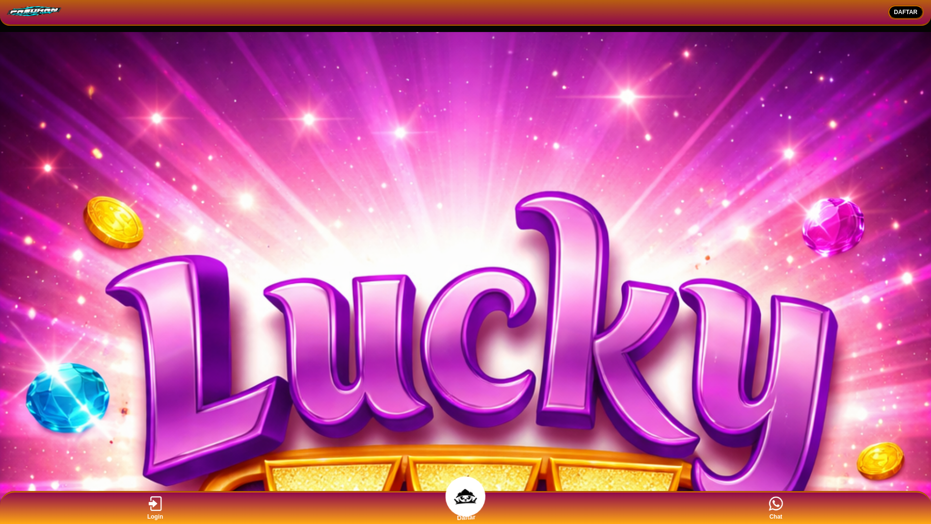 website screenshot of https://lucky777-paling-terbaik.pages.dev/