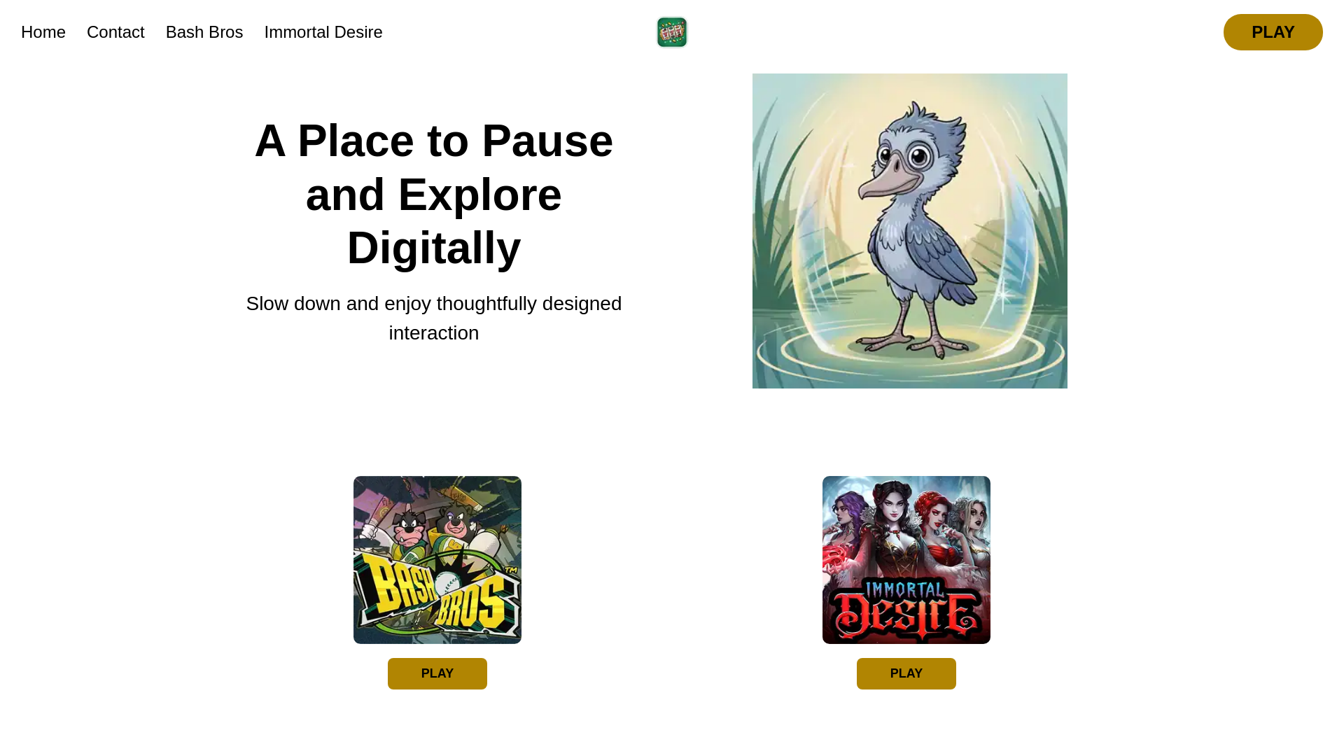 website screenshot of https://phantomreelstudio.com