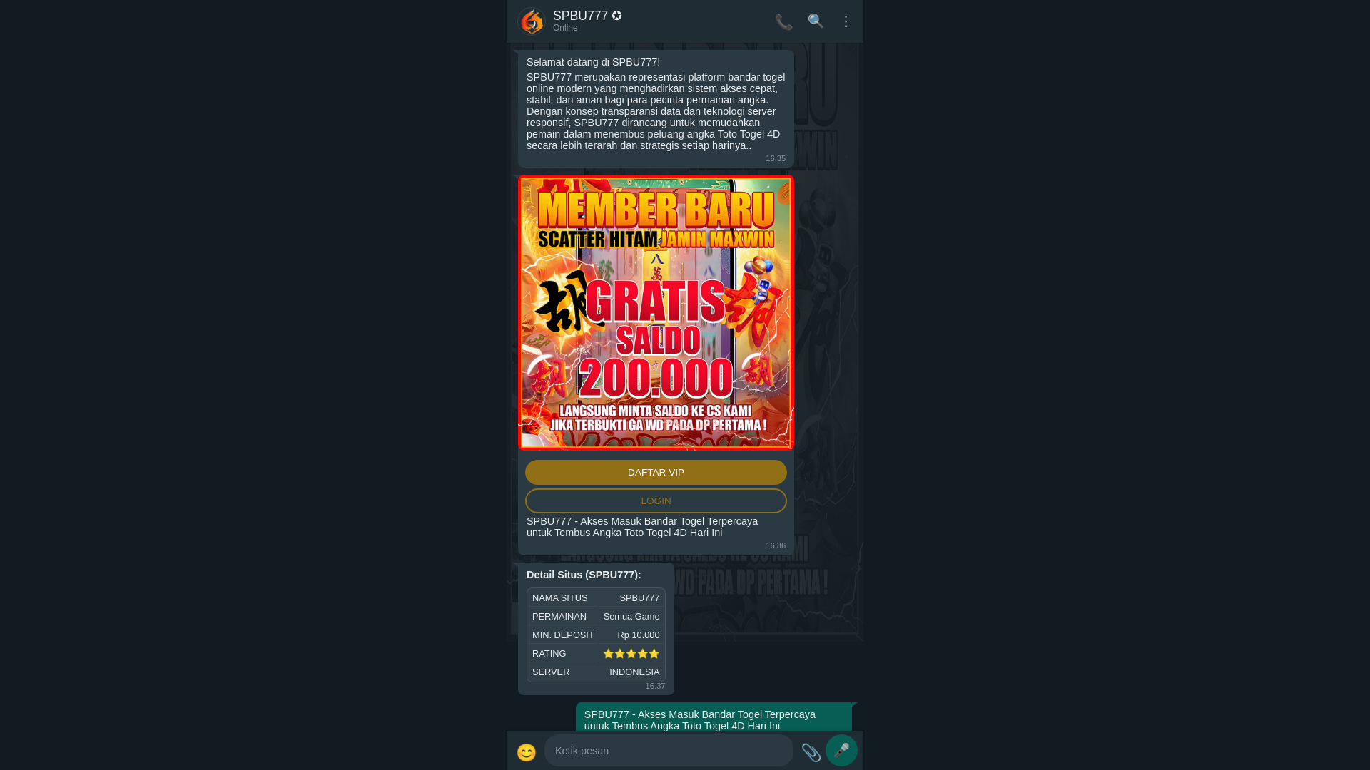 website screenshot of https://ampspbu777.pages.dev/