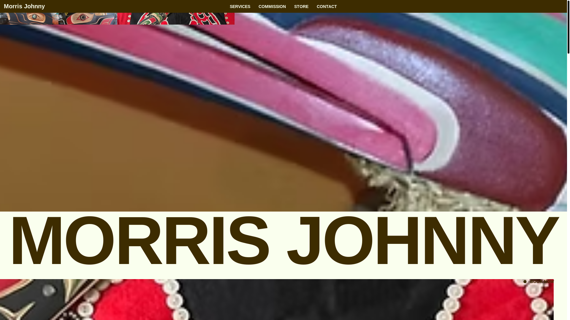website screenshot of https://morrisjohnny.com/