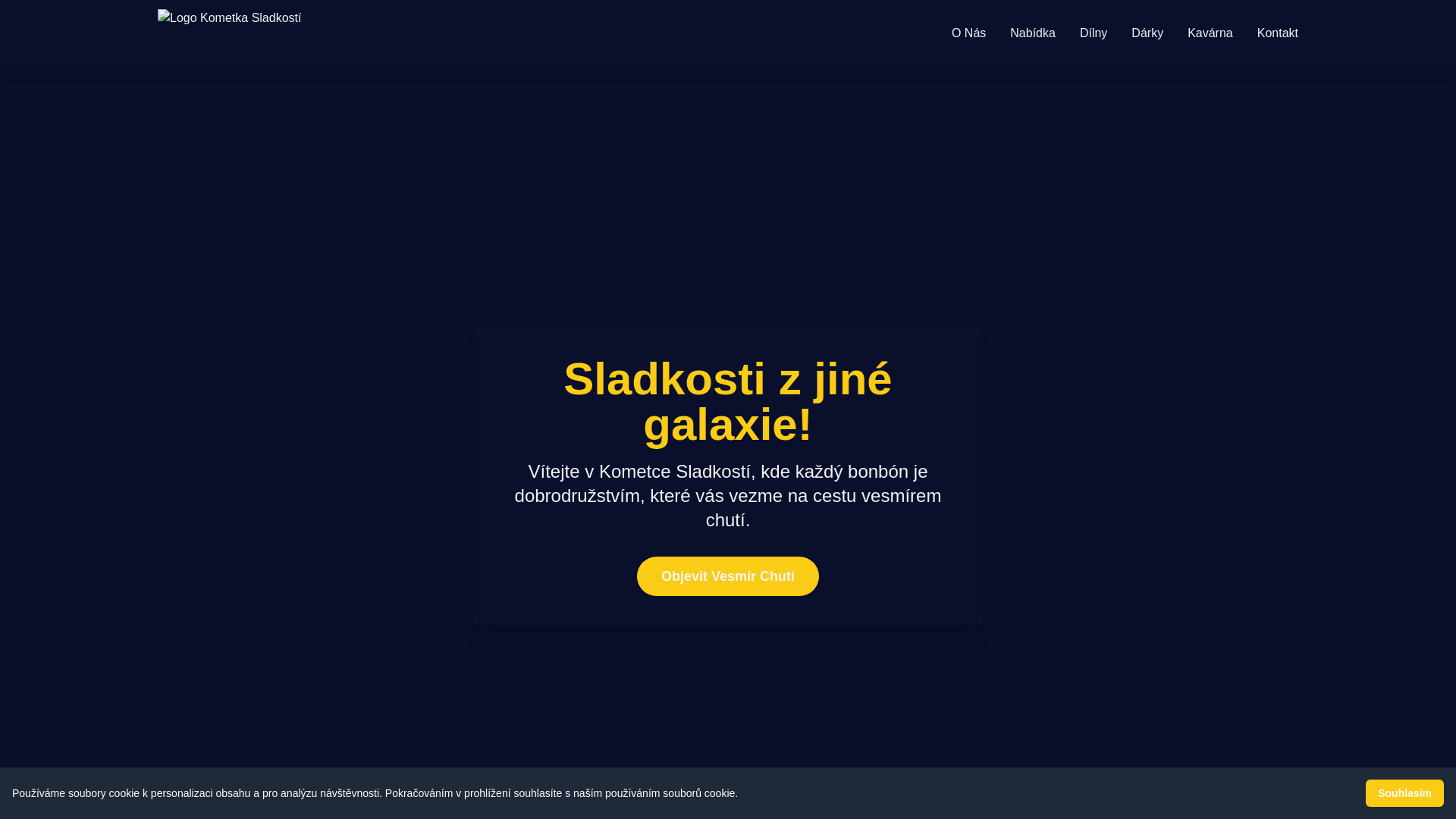 website screenshot of https://creachspace.click