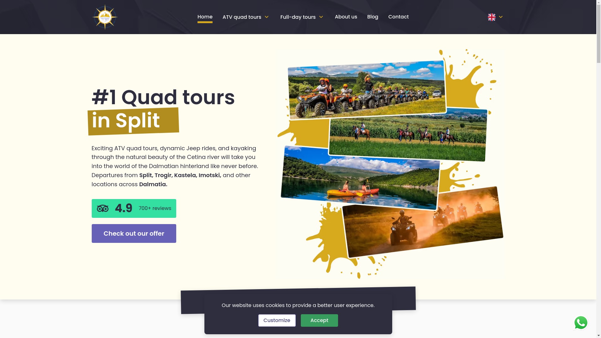 website screenshot of https://split-outdoor-adventure.pages.dev/