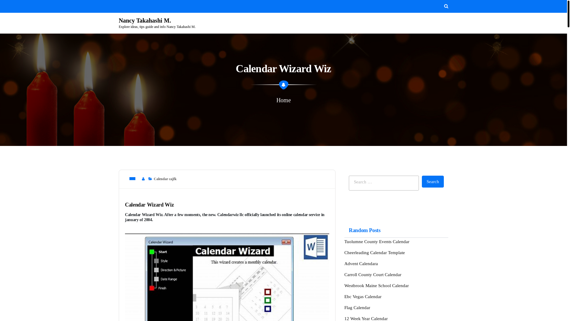 website screenshot of https://nancytakahashim.pages.dev/