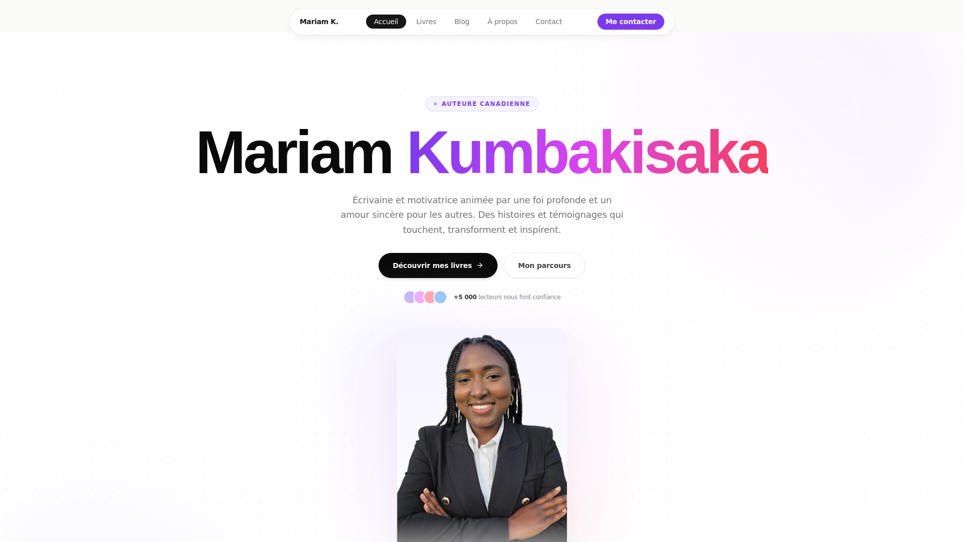 website screenshot of https://riamsauteure.ca