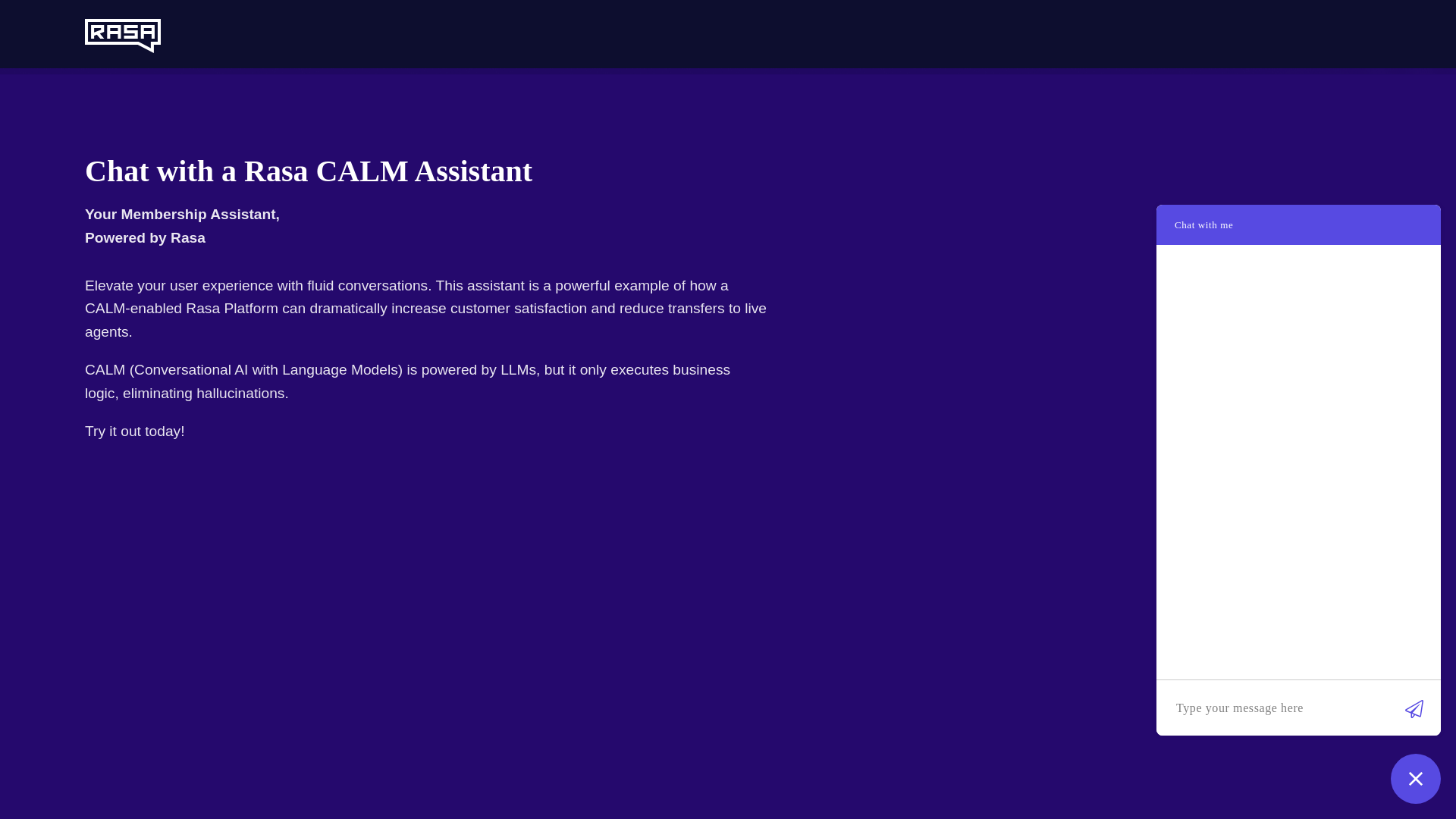 website screenshot of https://infrasec-chat-widget.pages.dev/