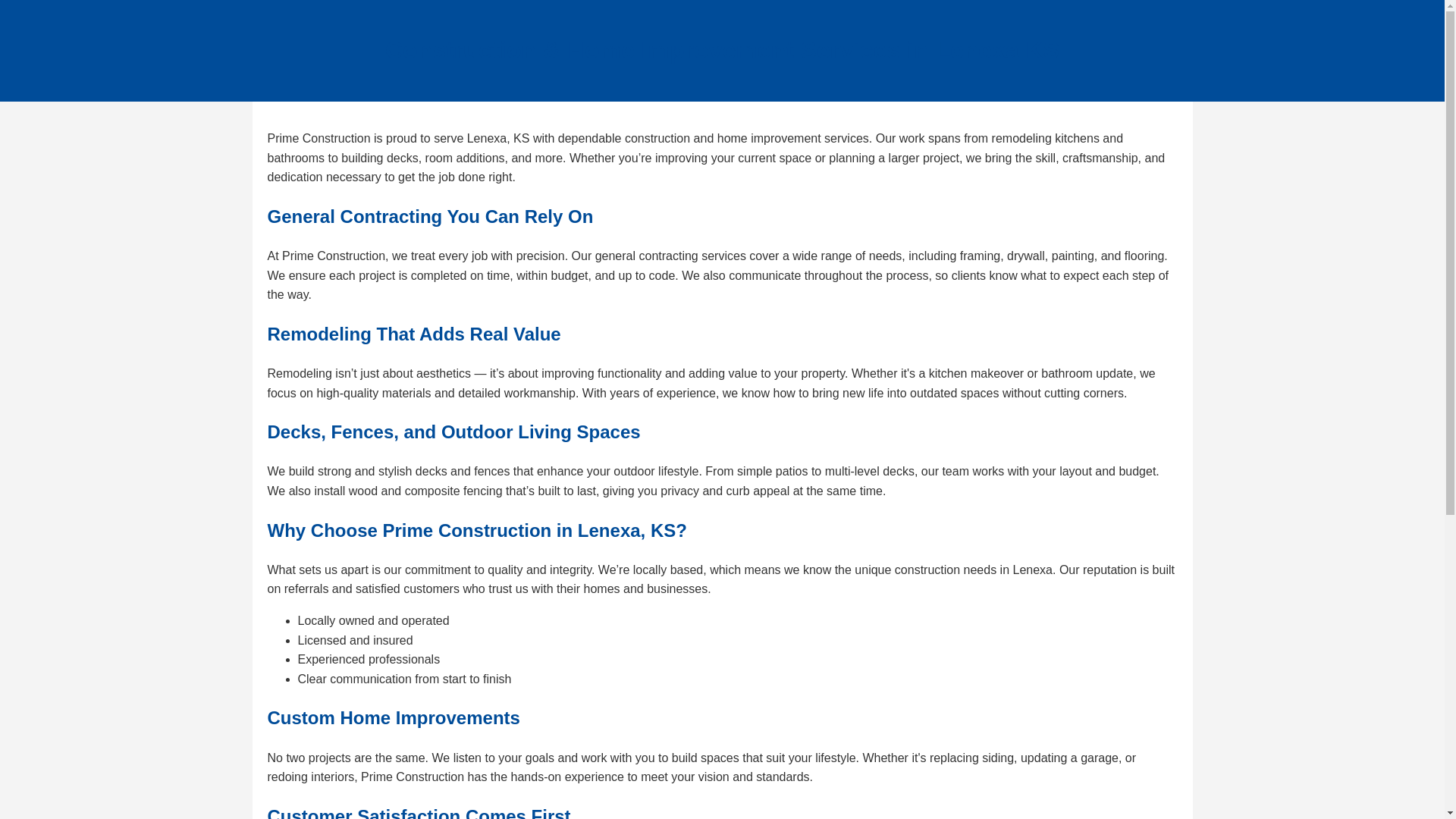 website screenshot of https://prime-construction-services-lenexa-ks.pages.dev/