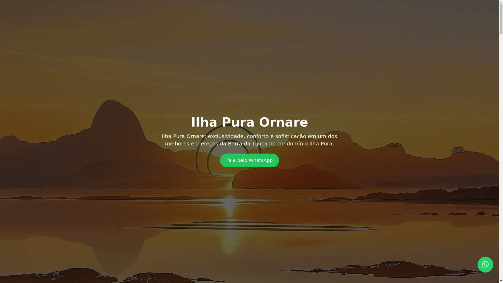 website screenshot of https://ilhapuraornare.com.br/