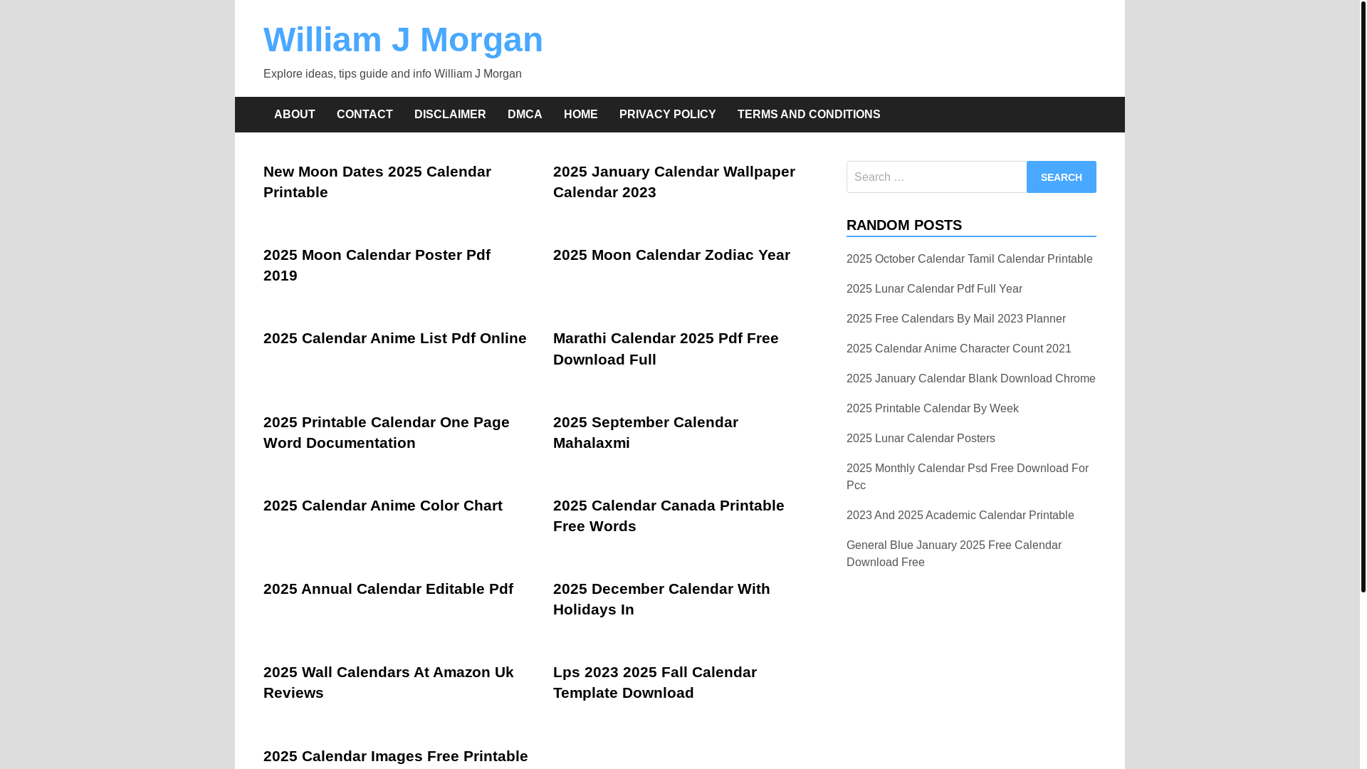 website screenshot of https://williamjmorganr.pages.dev/