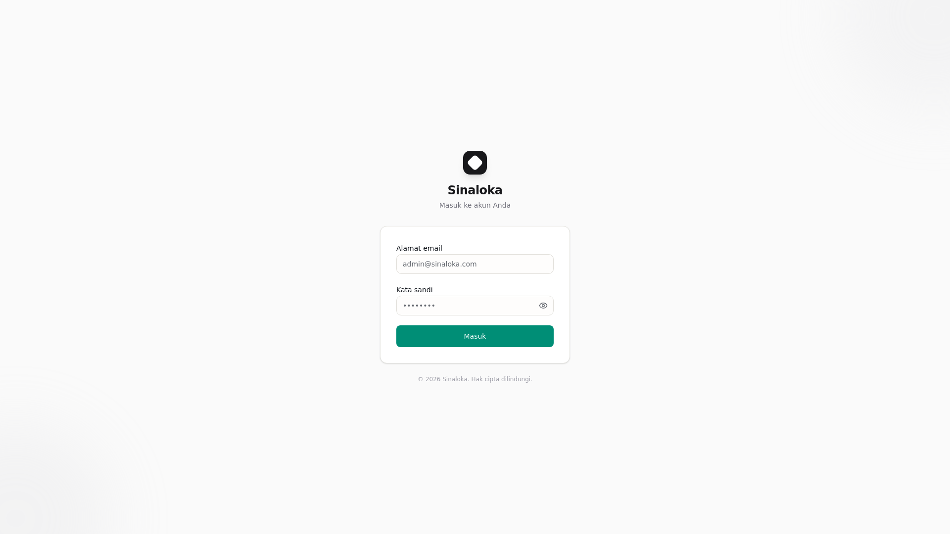 website screenshot of https://sinaloka-platform.pages.dev/