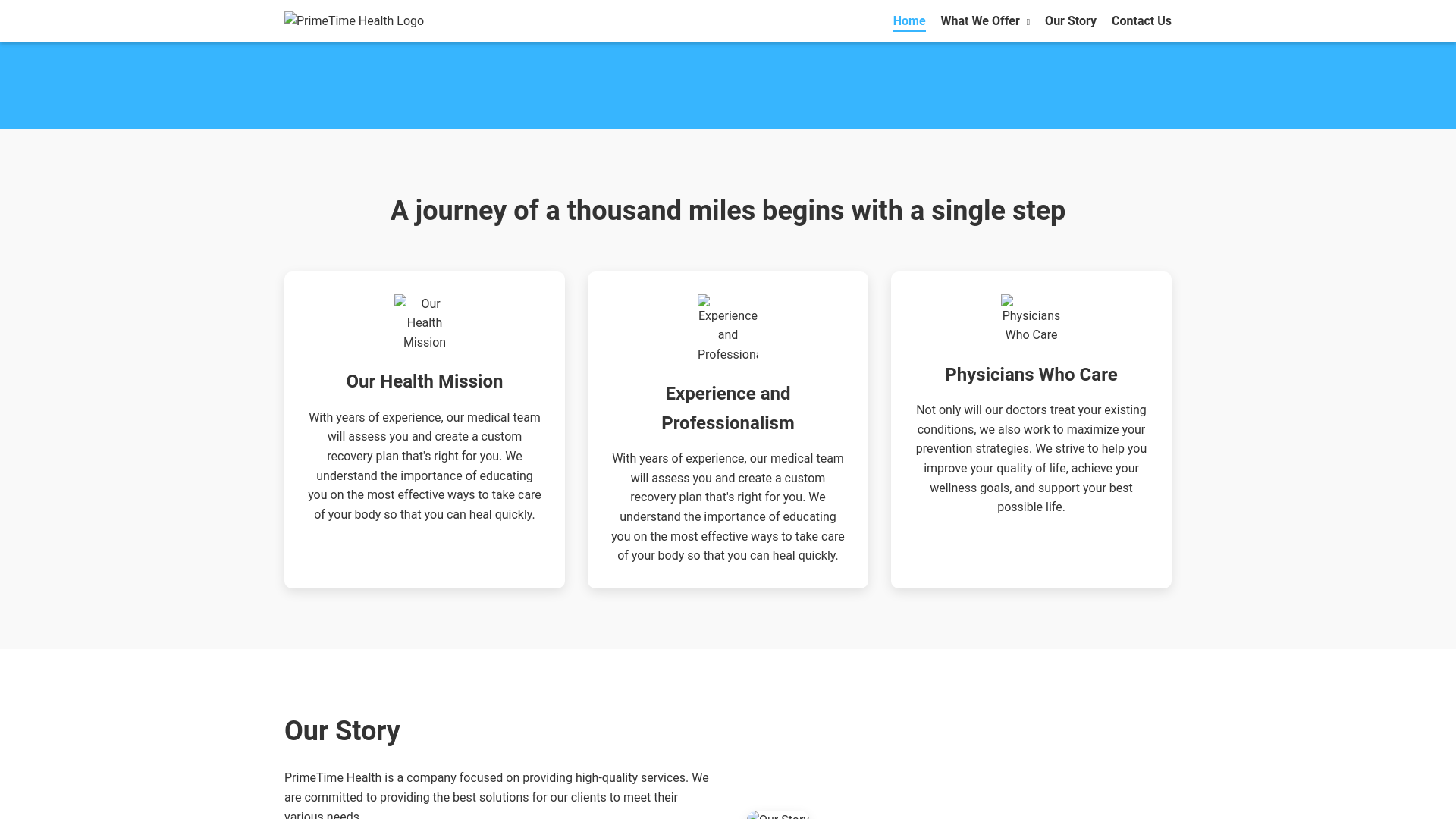 website screenshot of https://primextime-com.pages.dev/