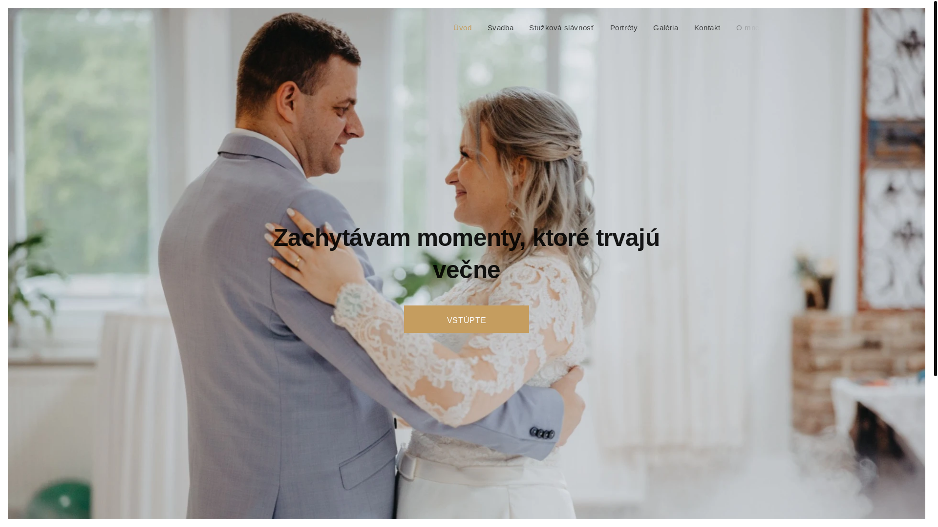 website screenshot of https://pavliskofotograf.sk/