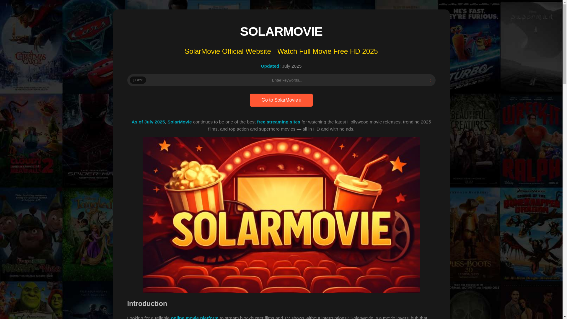 website screenshot of https://solarmoviee.my/