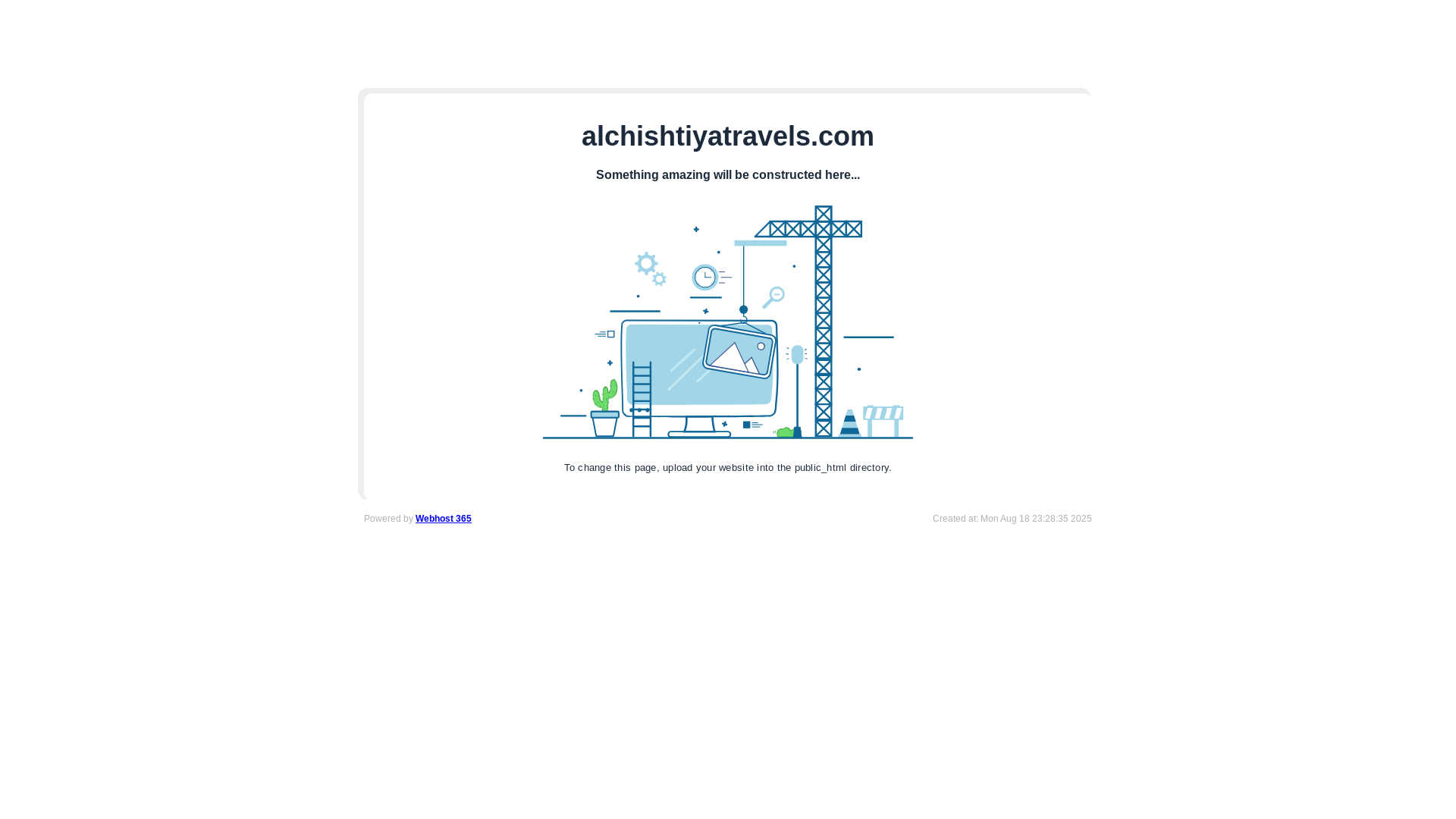 website screenshot of https://alchishtiyatravels.com/