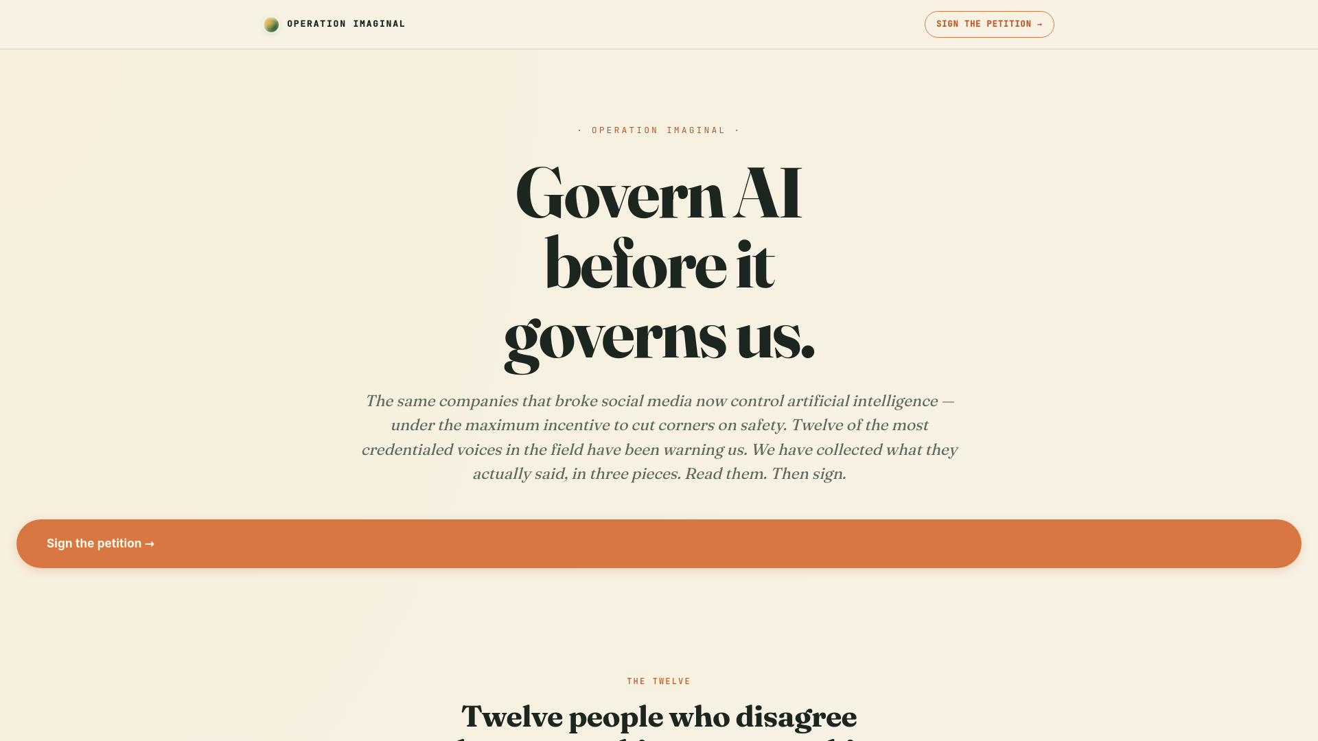 website screenshot of https://imaginal-a1c.pages.dev/