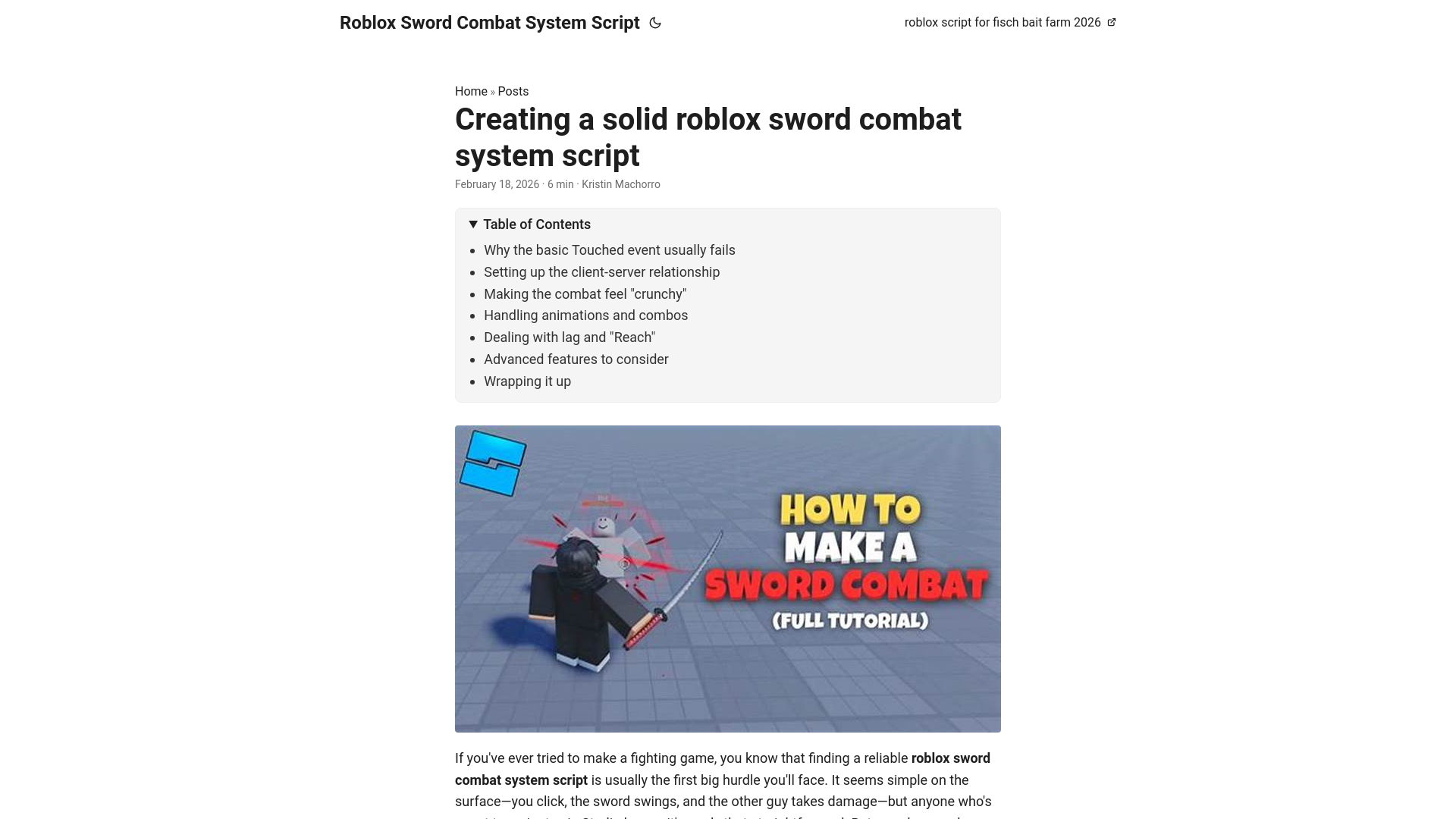 website screenshot of https://roblox-sword-combat-system-script.pages.dev/