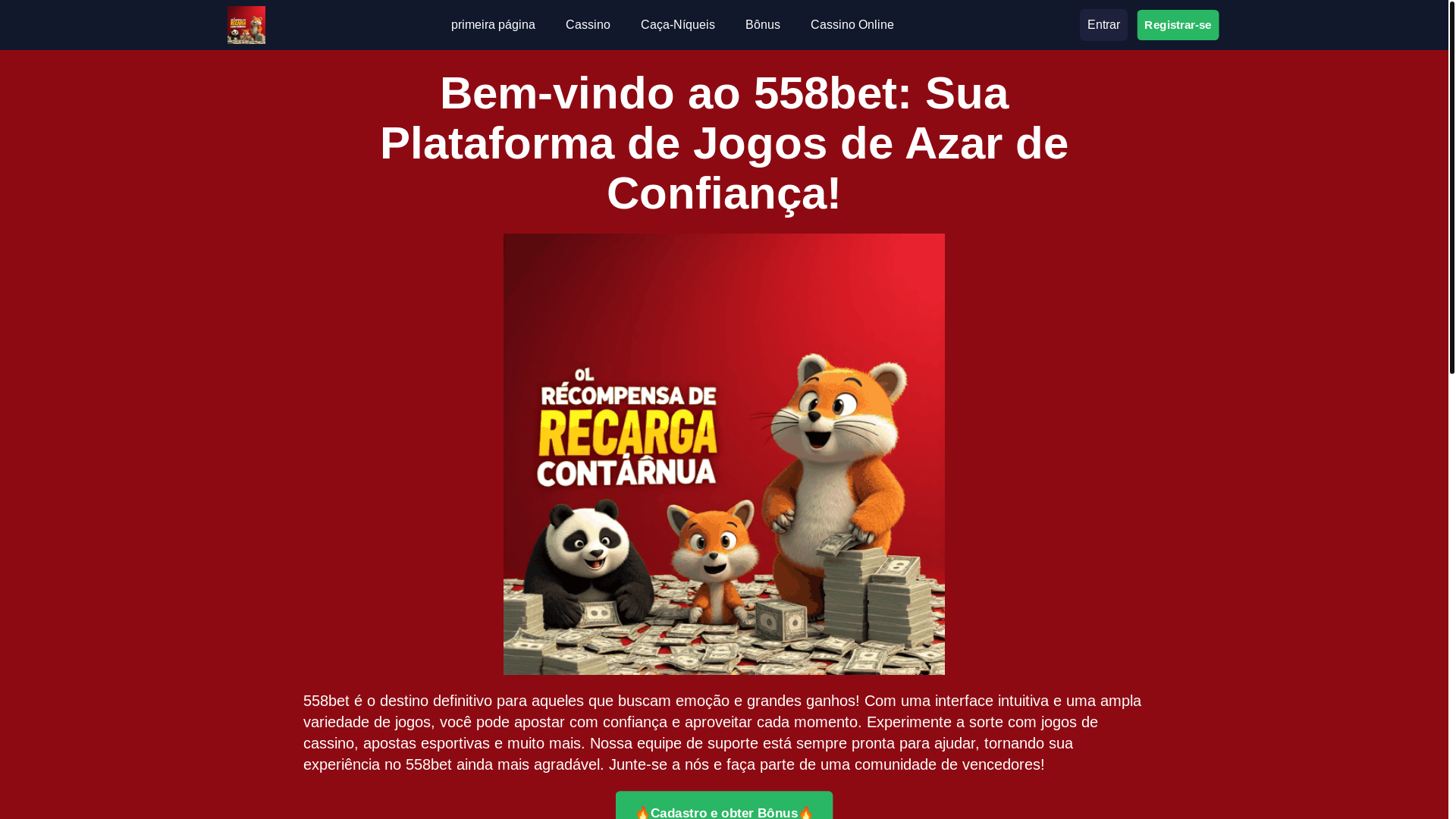 website screenshot of https://558betk.com/