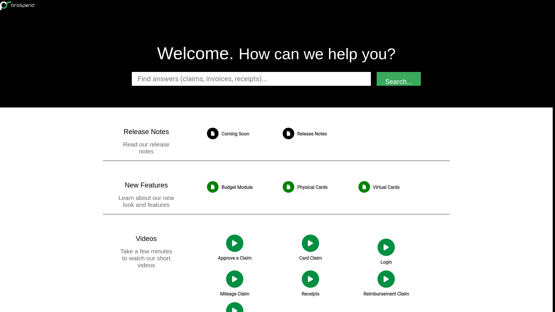 website screenshot of https://expensemanager.clickhelp.co/