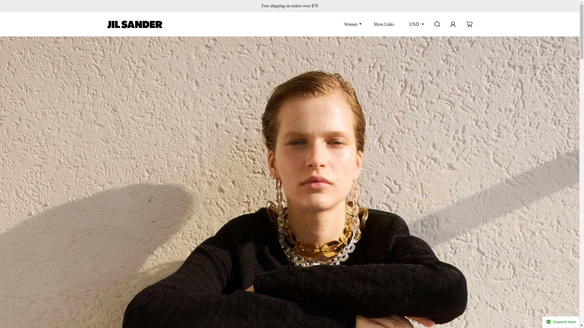 website screenshot of https://jilsander-eu.top/