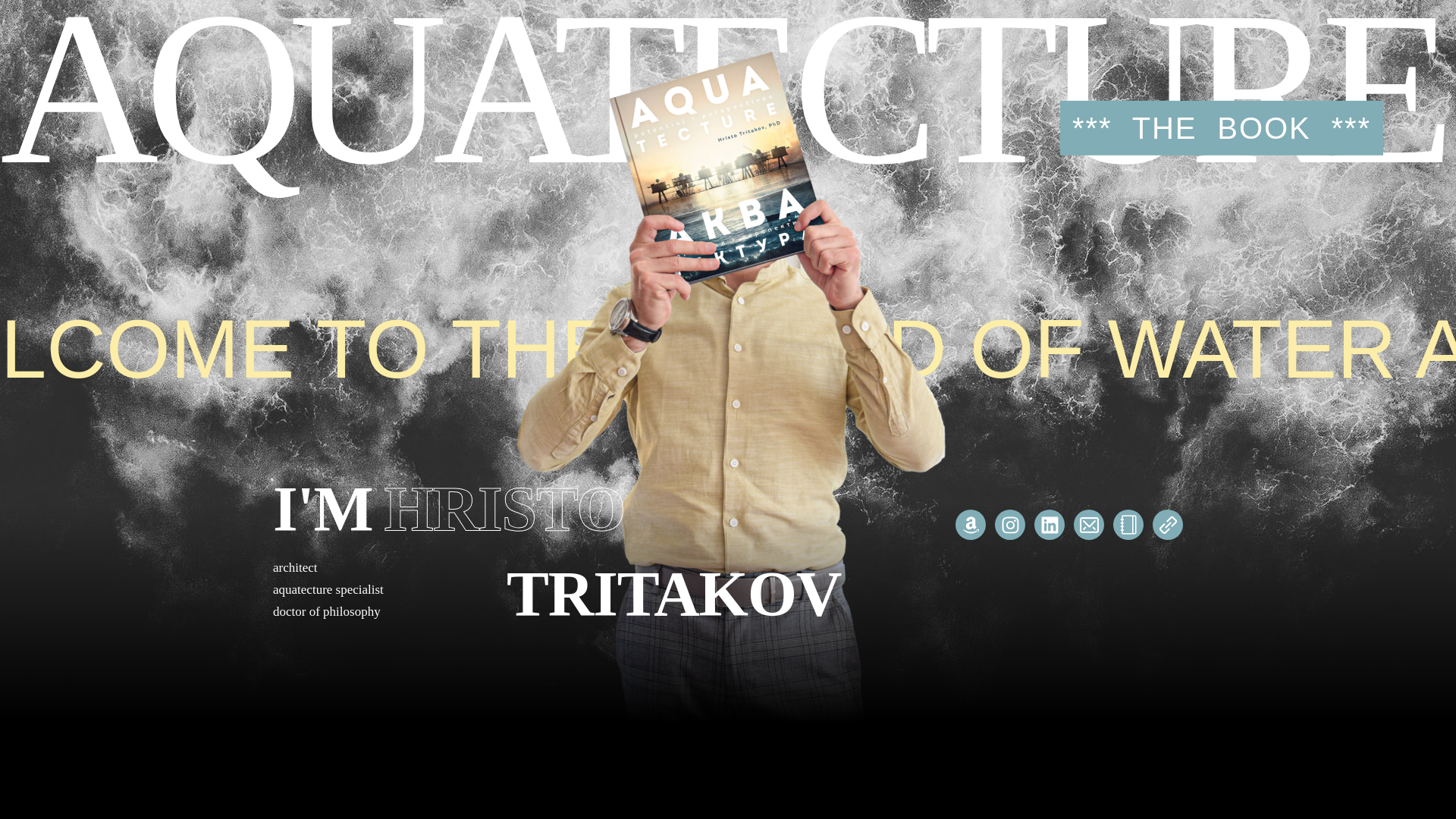 website screenshot of https://aquatecturethebook.com/