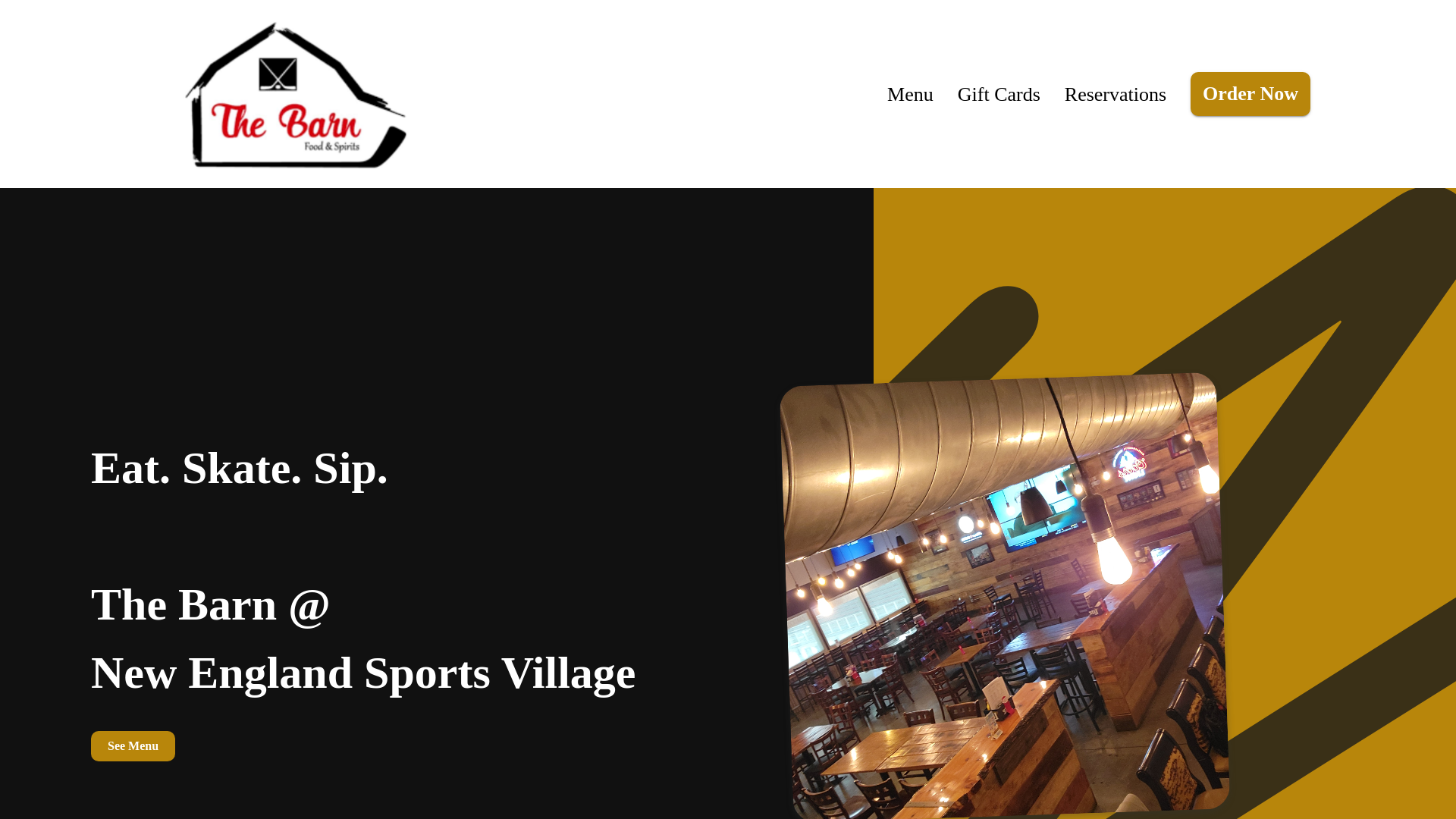 website screenshot of https://thebarnattleboro2026.com