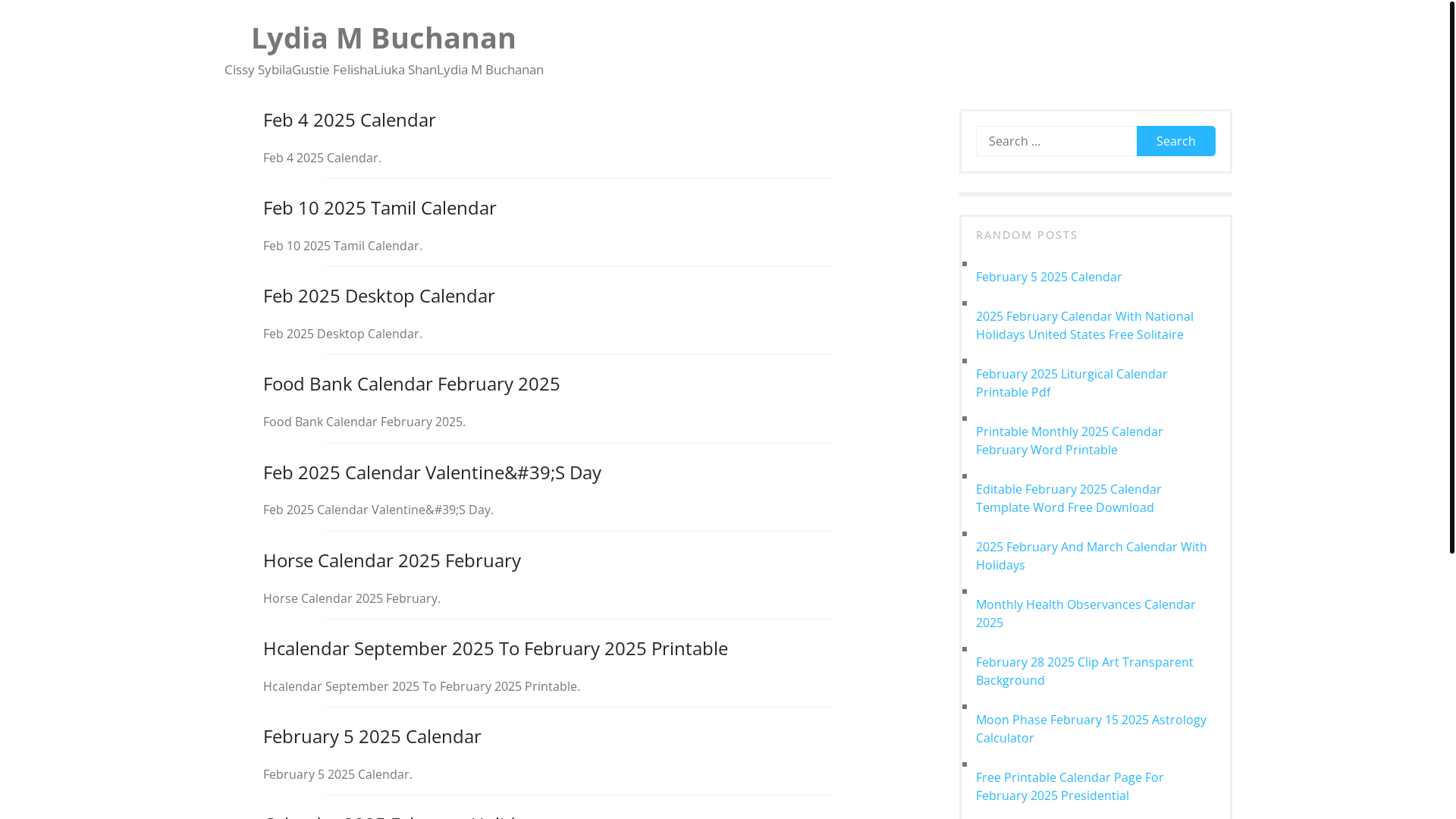 website screenshot of https://lydiambuchanant.pages.dev/